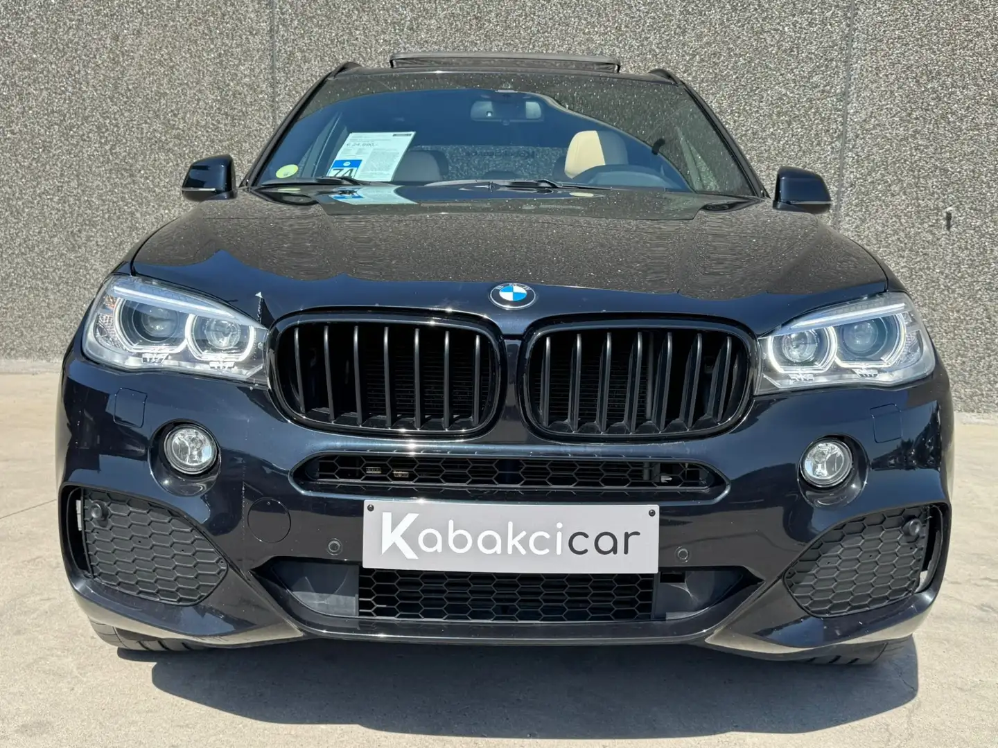 BMW X5 2.0 dA xDrive//PACK M//FULL CARNET//GARANTIE 12M Noir - 2