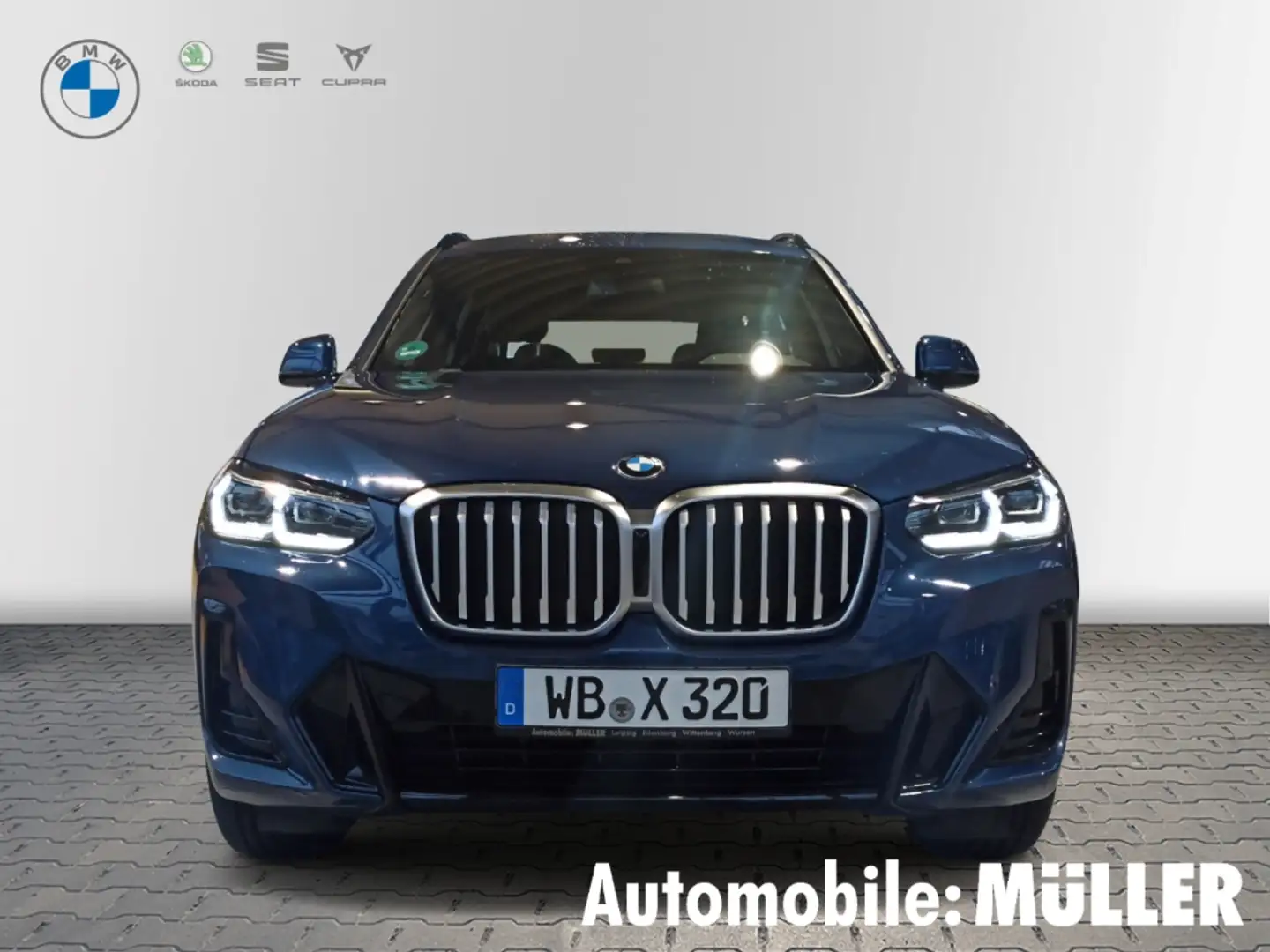 BMW X3 xDrive 20 d  M Sport LED NAVI Digitale Tacho Blu/Azzurro - 2