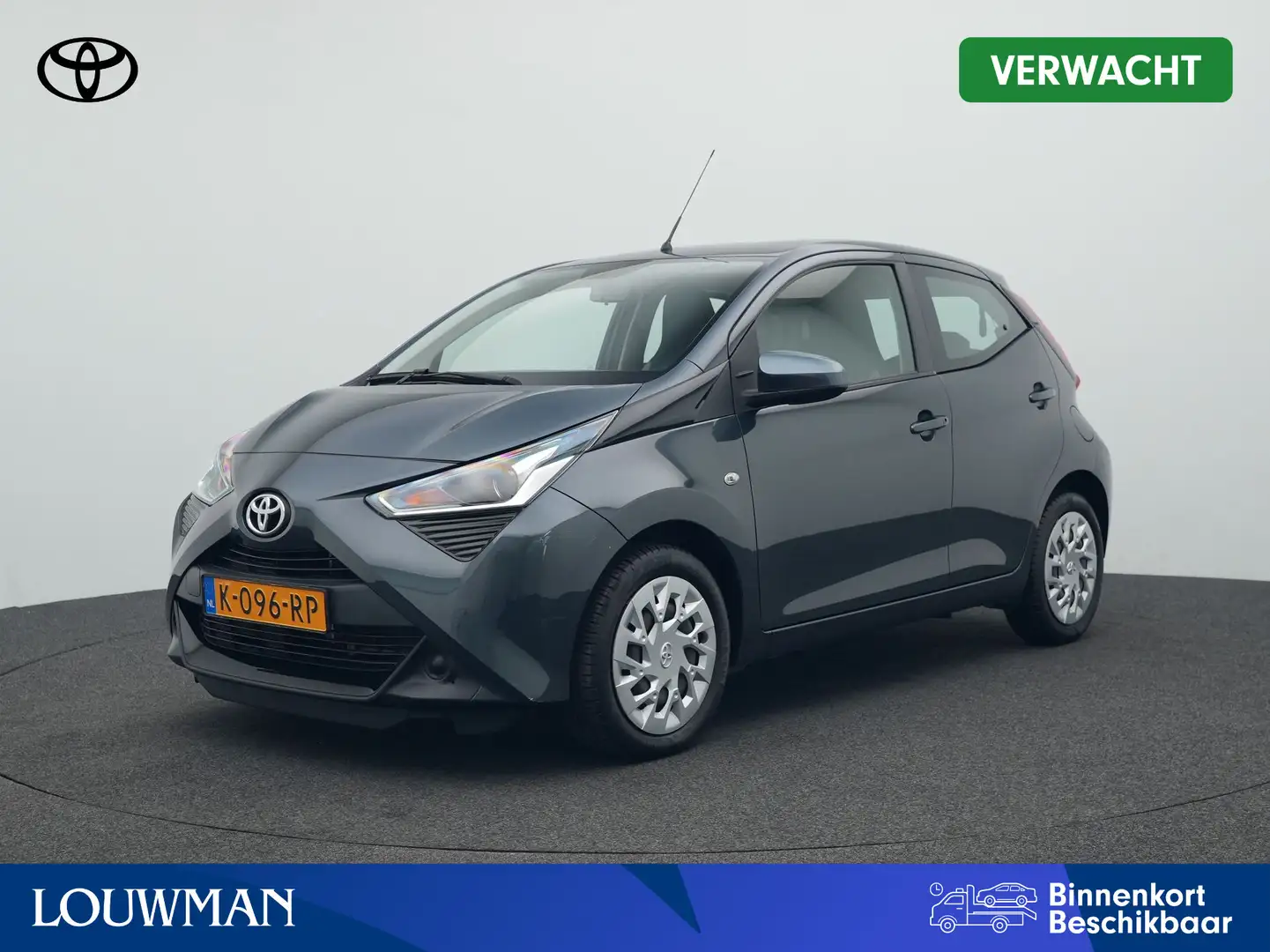 Toyota Aygo 1.0 VVT-i x-play Gris - 1