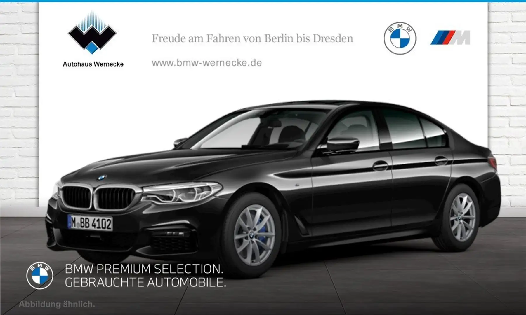 BMW 530 i Limousine M Sportpaket Head-Up HiFi DAB Noir - 1