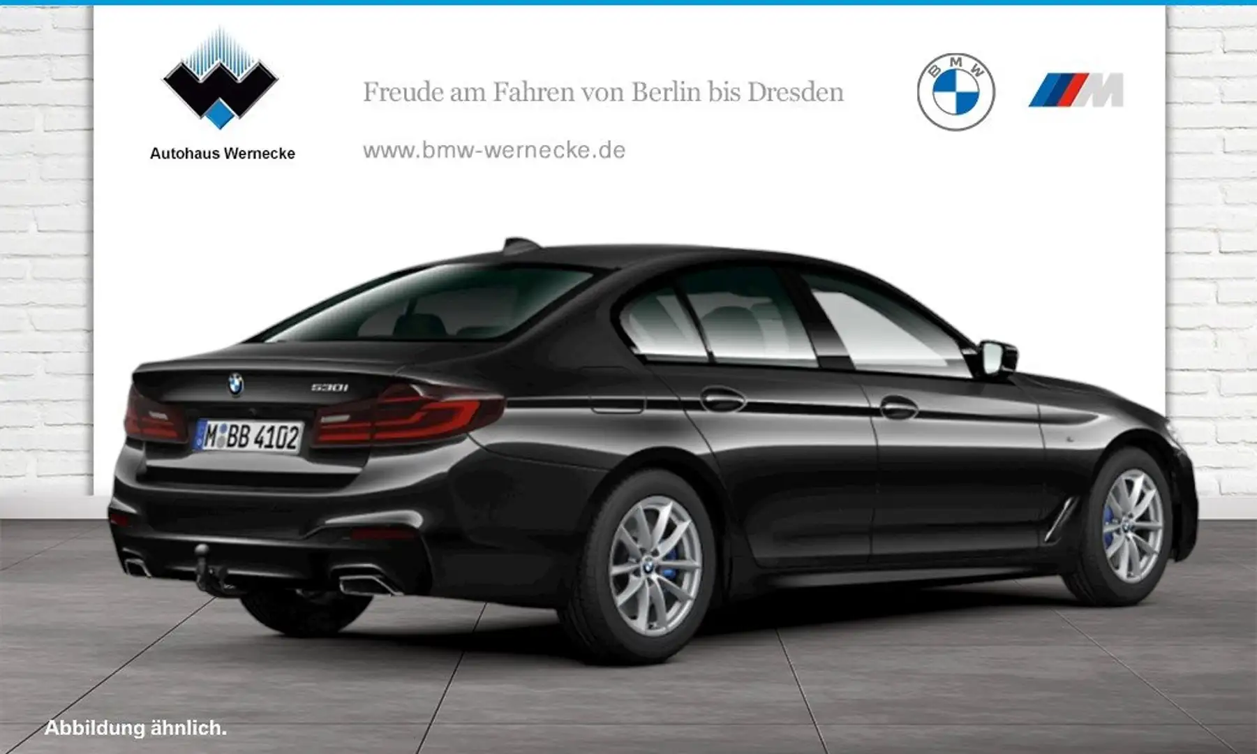BMW 530 i Limousine M Sportpaket Head-Up HiFi DAB Noir - 2