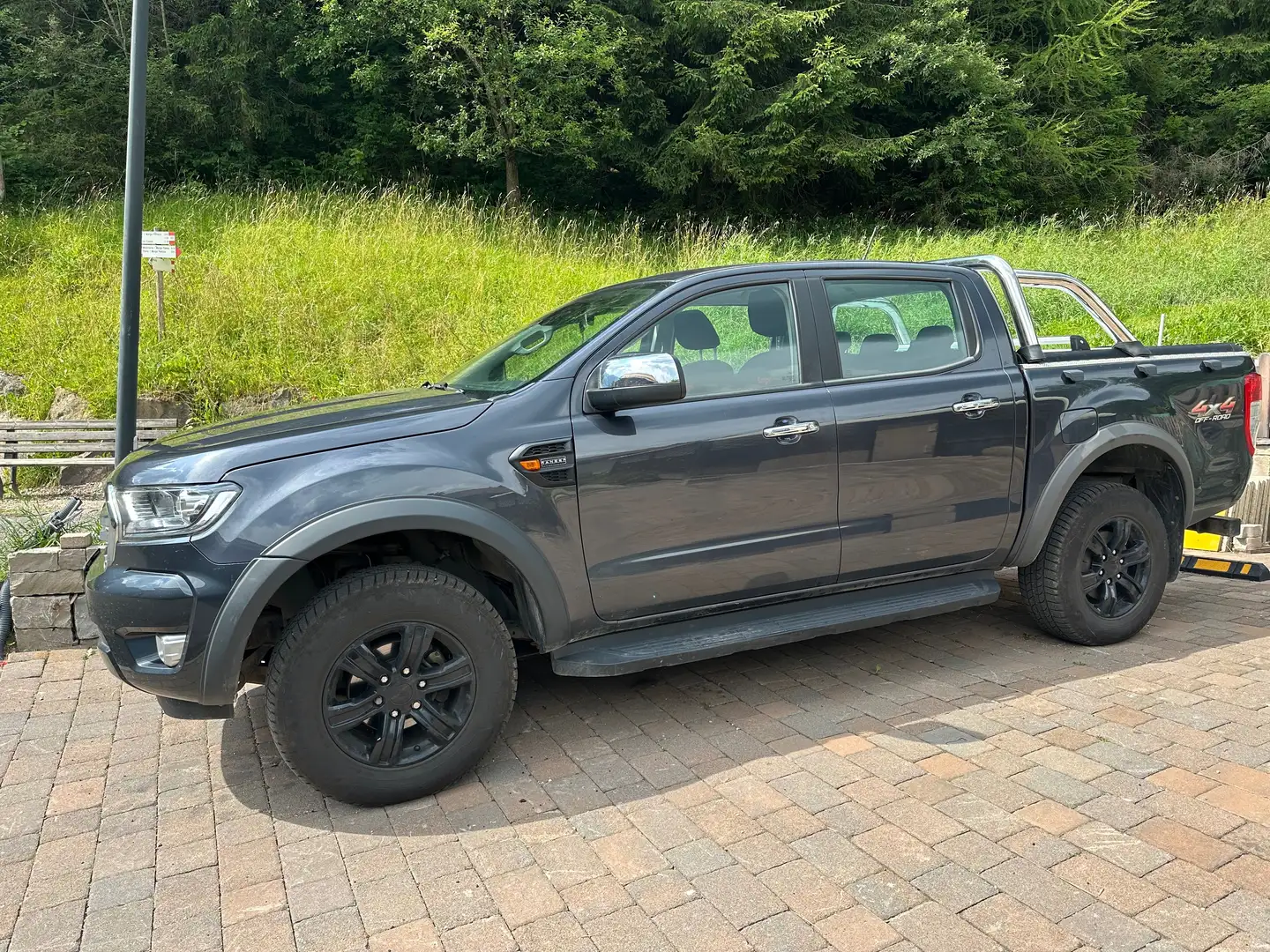 Ford Ranger Ranger VII 2020 2.0 tdci double cab XLT 170cv Grigio - 2