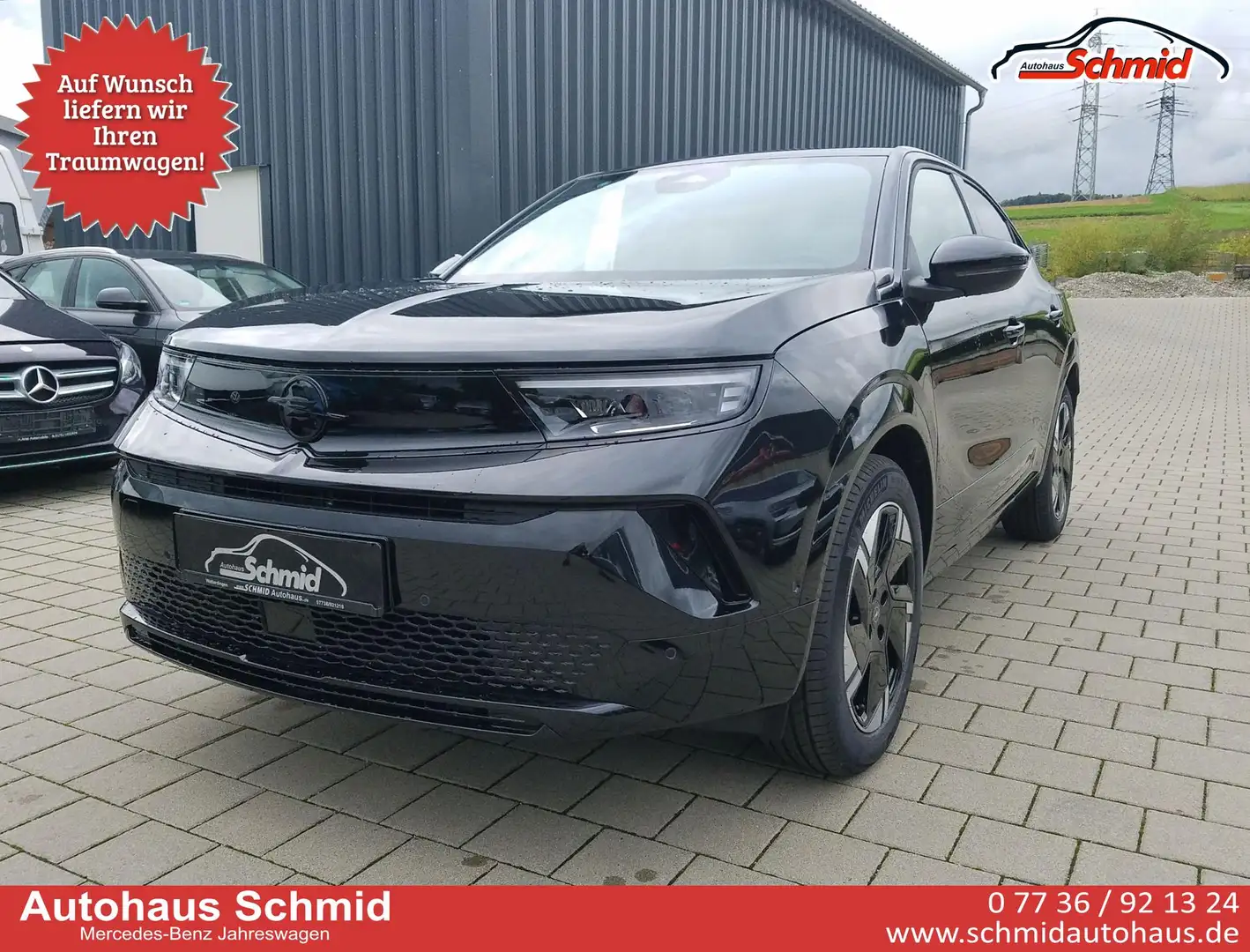 Opel Mokka-E Elektro 115.00 kW (156 PS) Kamera, ACC, Totwink... Noir - 1
