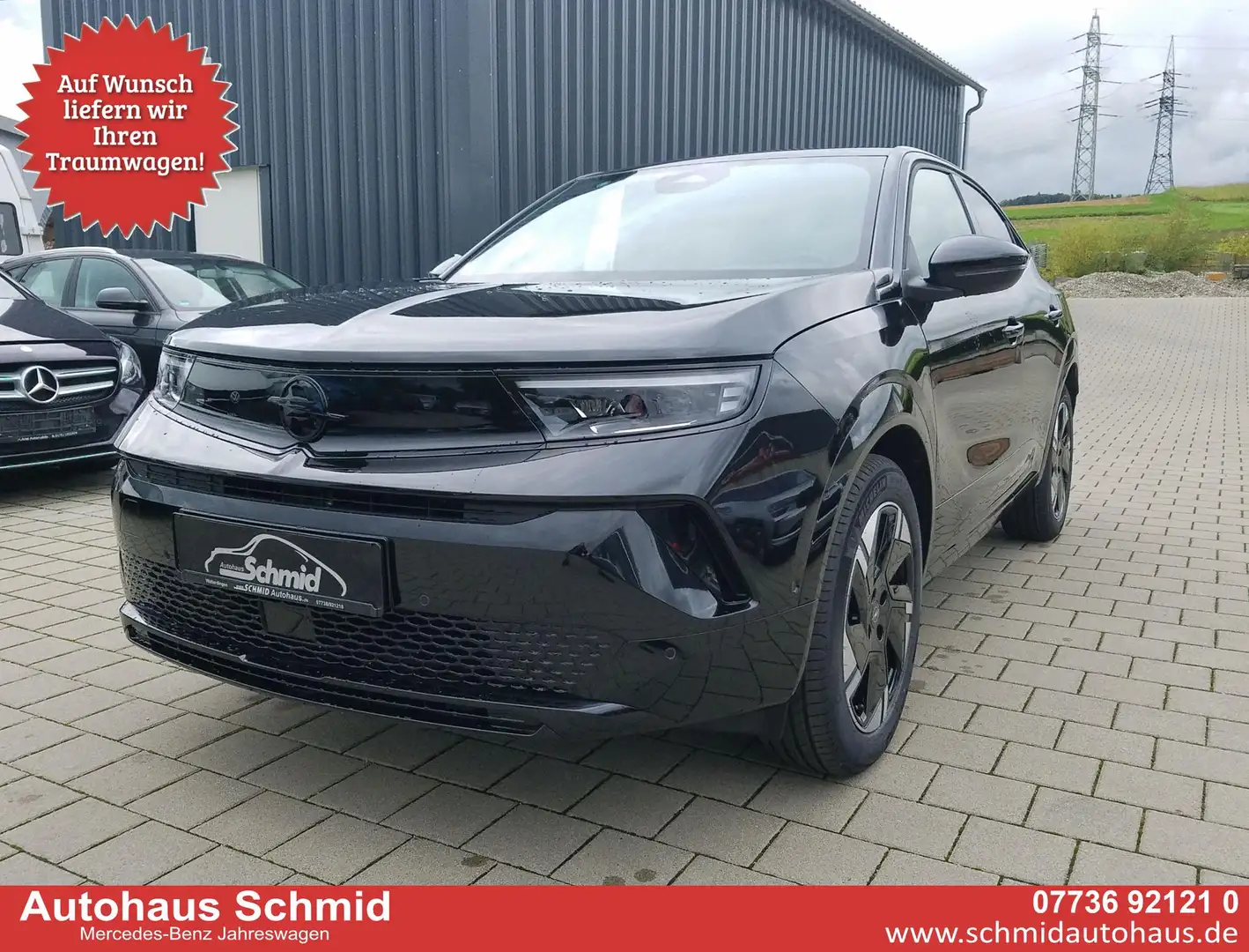 Opel Mokka-E Elektro 115.00 kW (156 PS) Kamera, ACC, Totwink... Zwart - 1