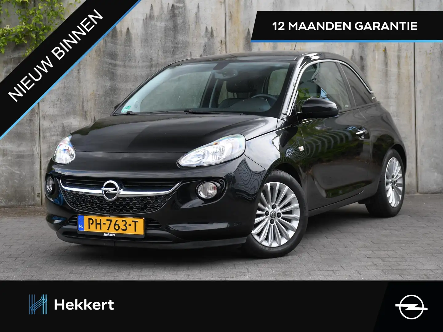 Opel Adam Unlimited 1.0 Turbo 90pk 16''LM | STOEL/STUURVERWA Zwart - 1