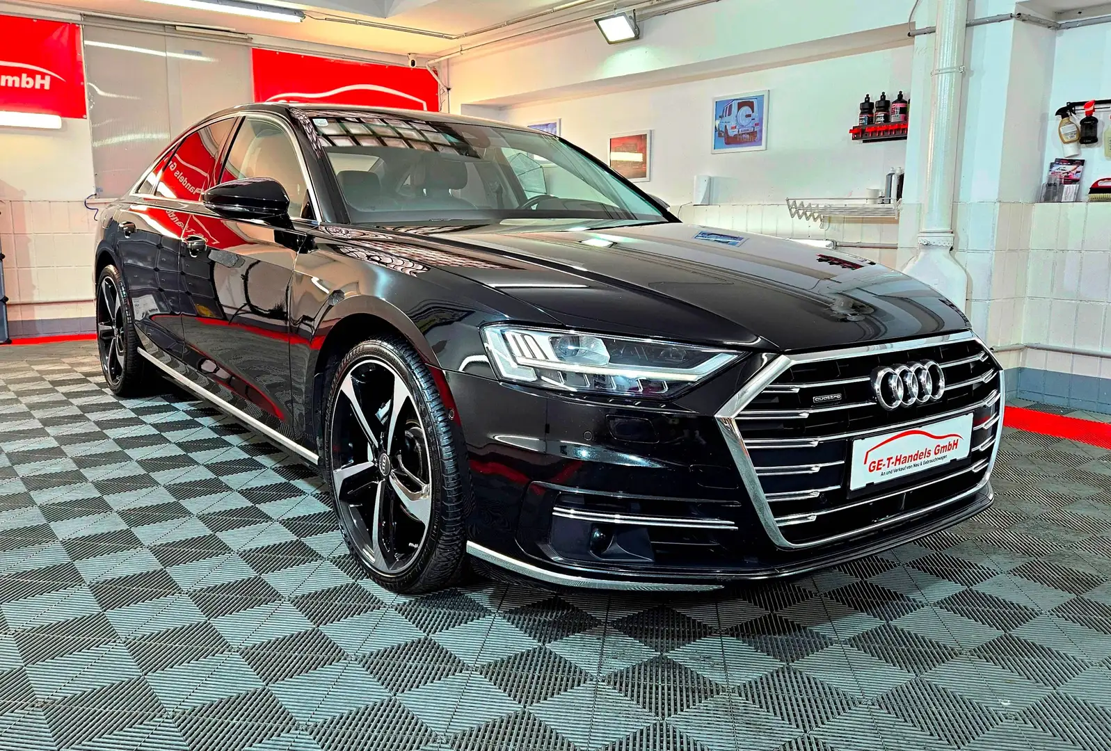 Audi A8 50 TDI Quattro Matrix Head-up Soft Close Schwarz - 2