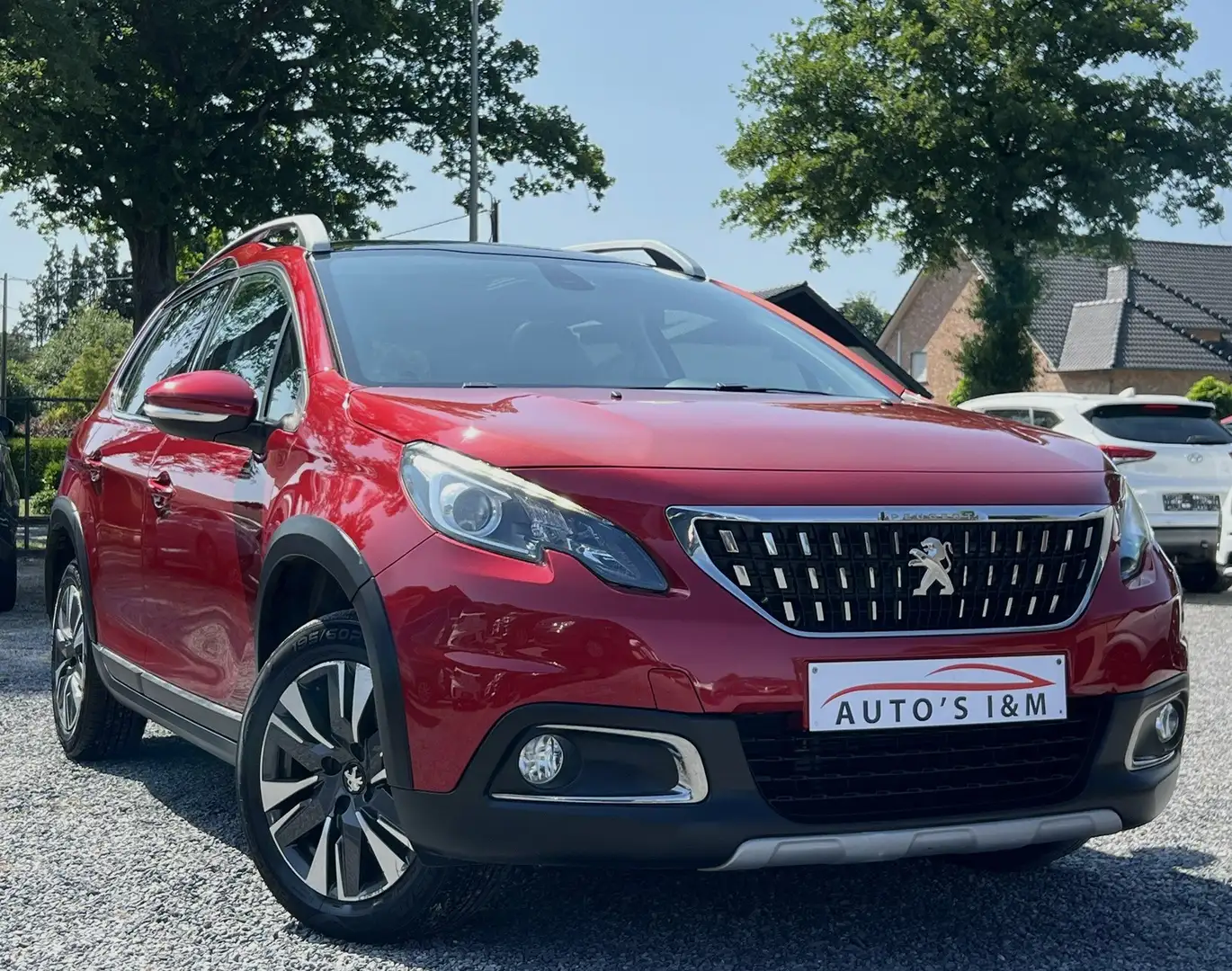 Peugeot 2008 1.2i Benzine Allure 2017 Pano Camera Airco CruiseC Red - 2
