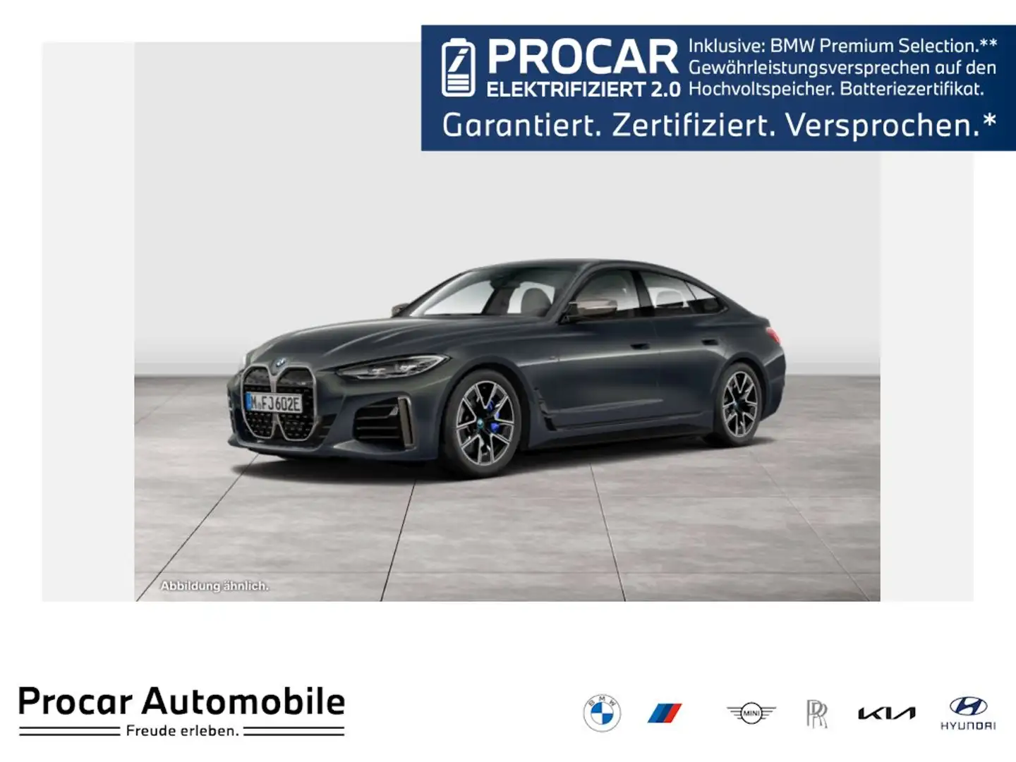 BMW i4 M50 Harman/Kardon, Lenkradheizung,Anhängerkupplun Grau - 1