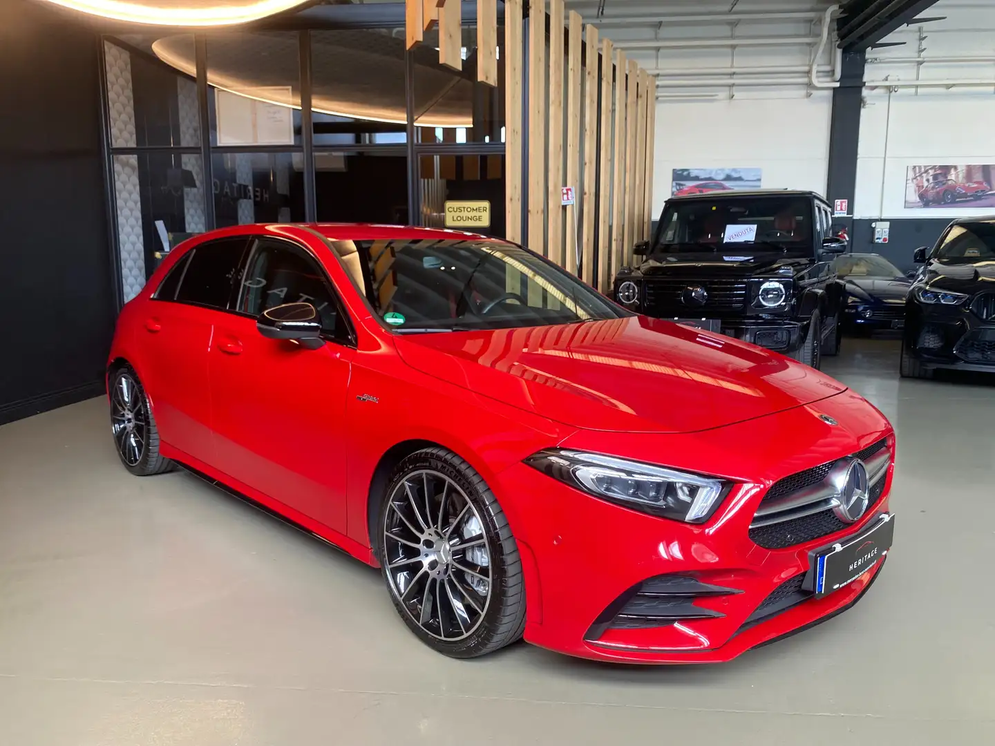 Mercedes-Benz A 35 AMG 4Matic auto Rosso - 2