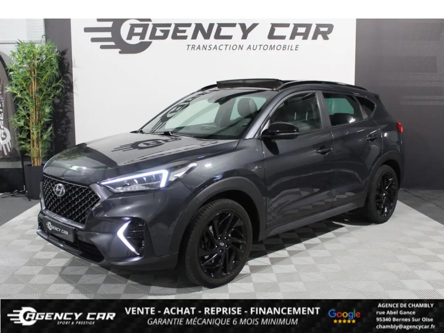 Hyundai TUCSON N Line 1.6 CRDi Hybrid 136CH BV DCT-7 Gris - 1