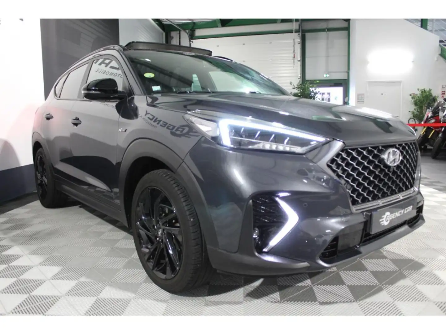 Hyundai TUCSON N Line 1.6 CRDi Hybrid 136CH BV DCT-7 Gris - 2