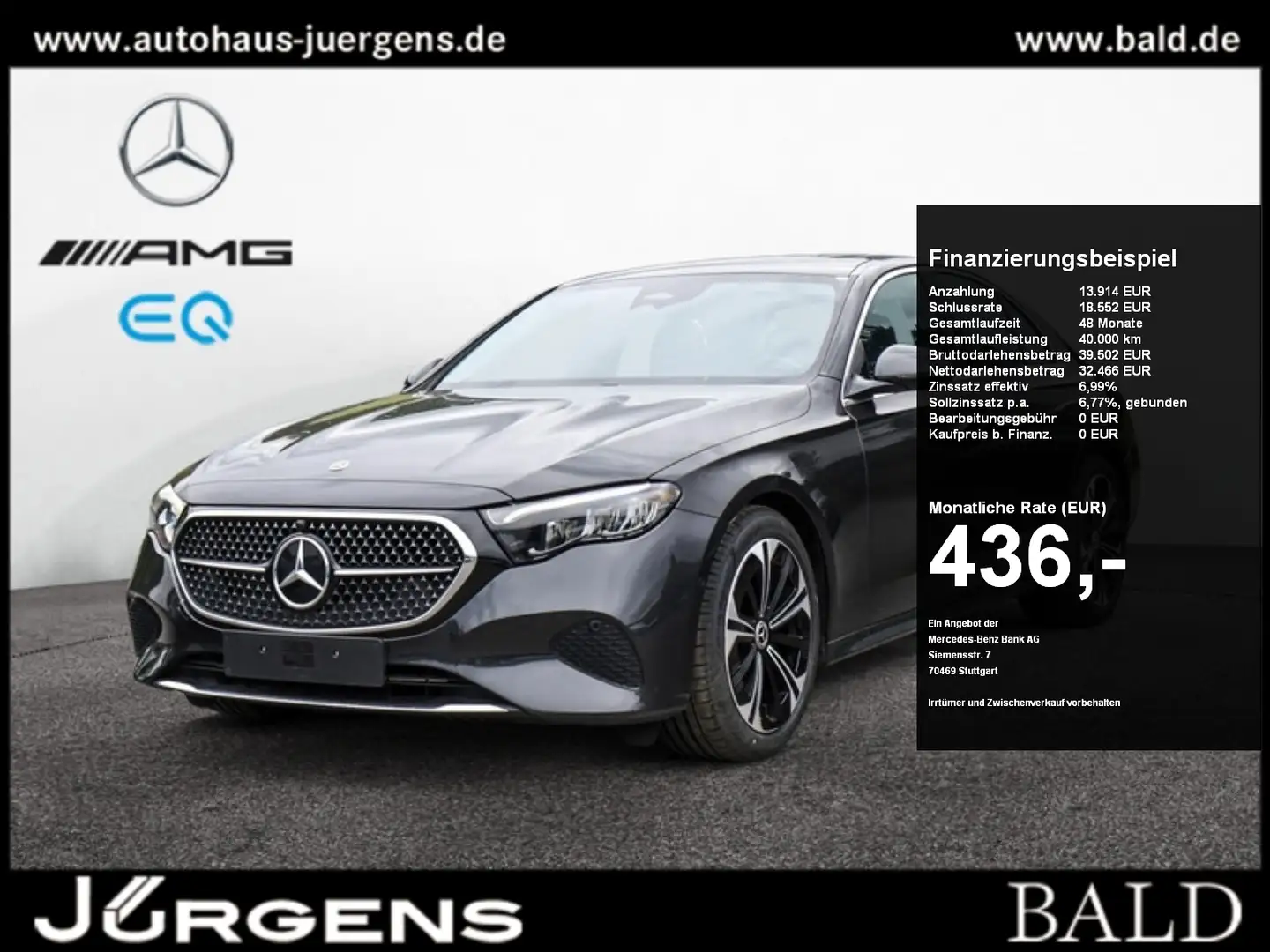 Mercedes-Benz E 220 d Avantgarde/LED/Cam/Pano/Totw/Distr/19' Gri - 1