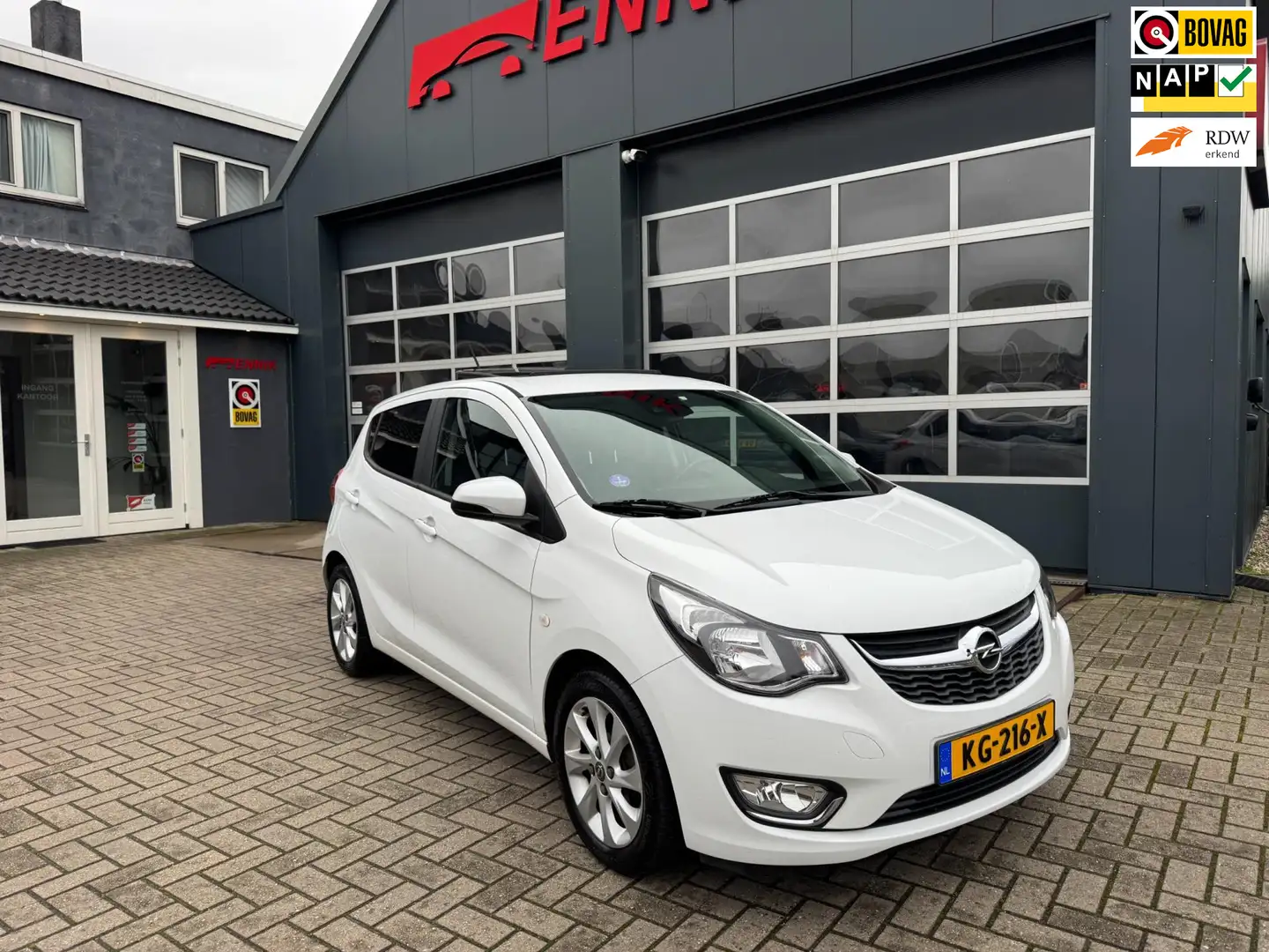 Opel Karl 1.0 ecoFLEX Innovation / Pano / Leder / Cruise / P Blanc - 1