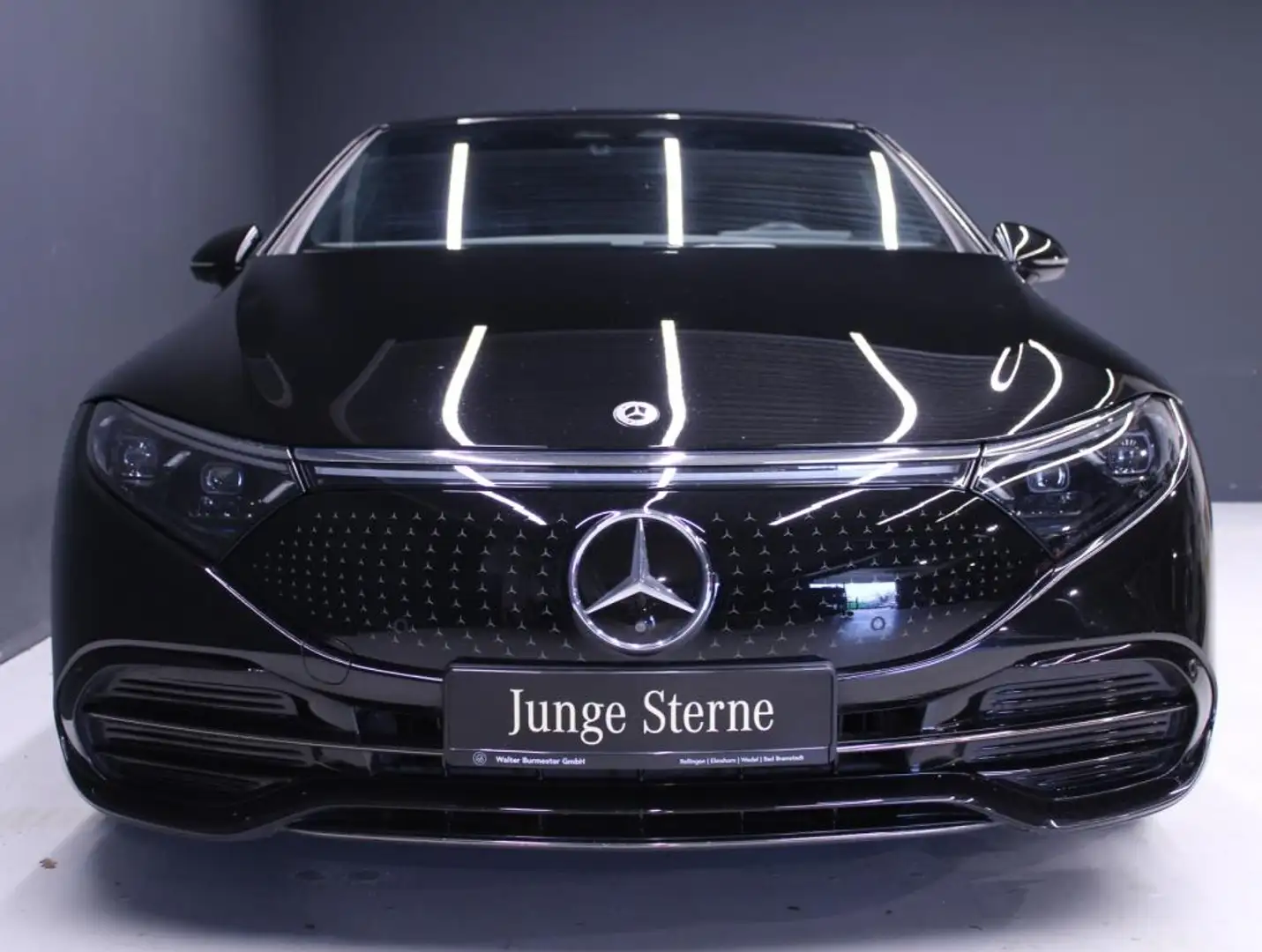 Mercedes-Benz EQS 450+ +MBUX+KAMERA+Night+NAVI+AIRMATIC+AHK Fekete - 2
