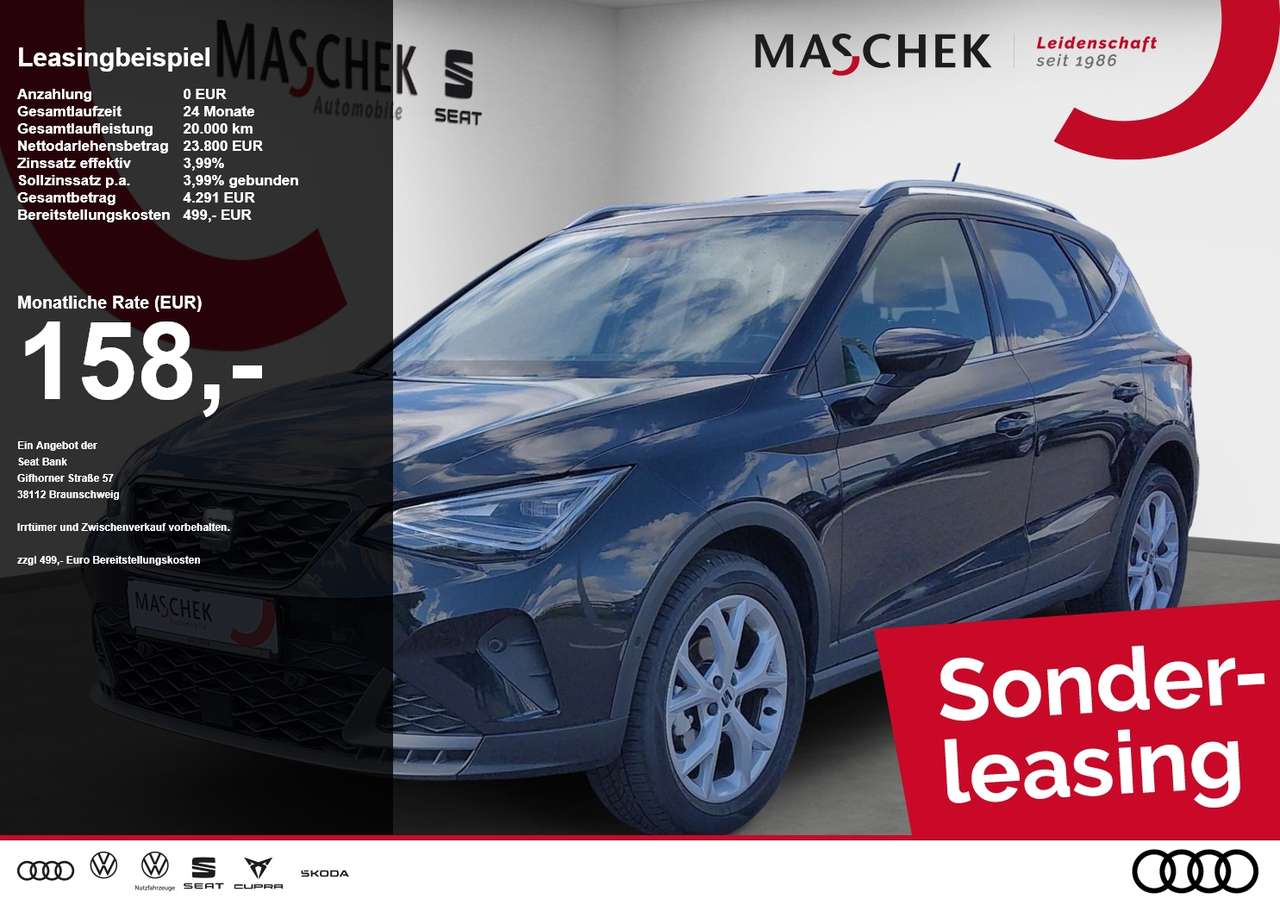 Seat Arona 2025 — FR 1.0 TSI Navi RearView Carplay ACC AUT