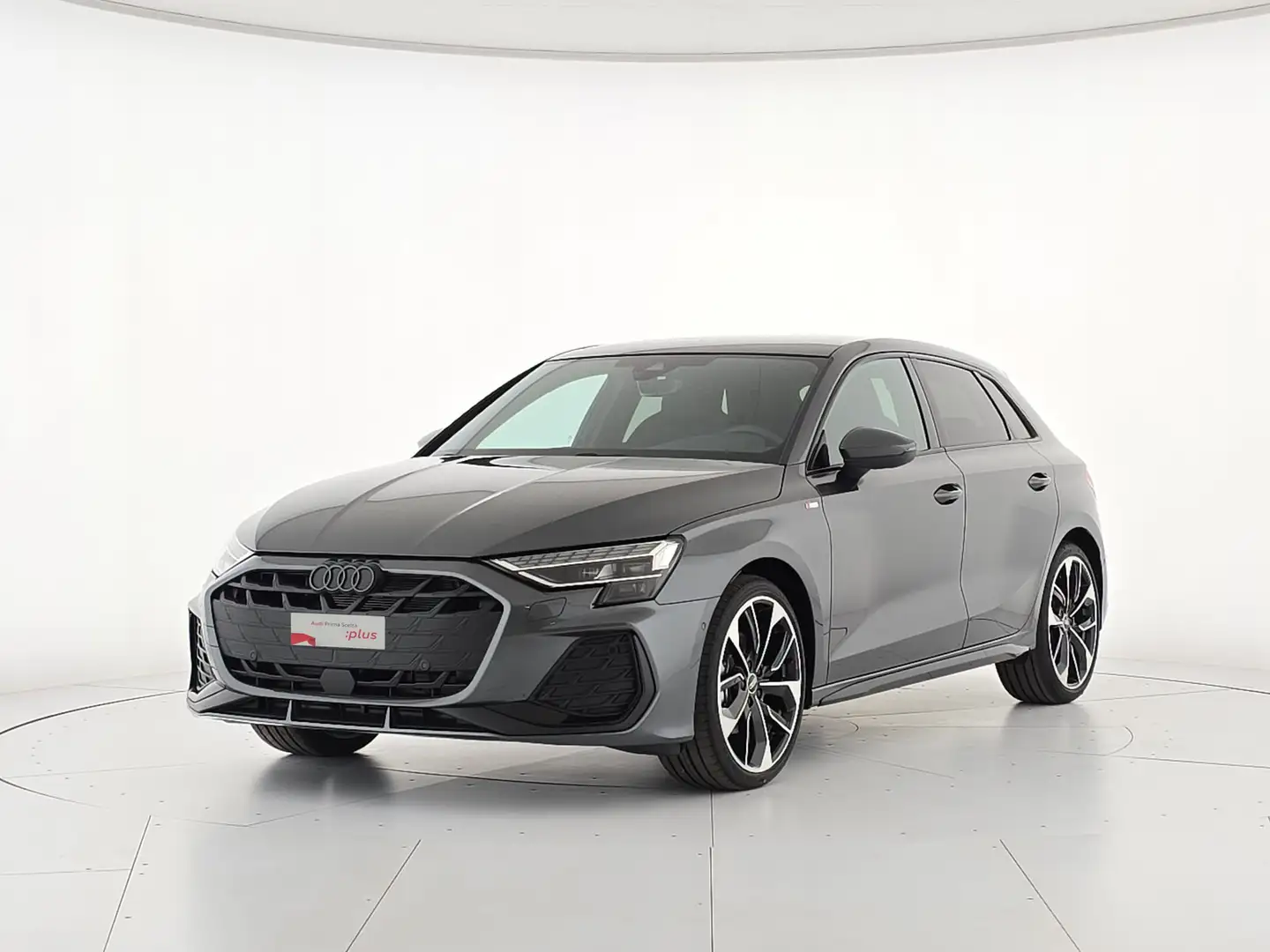 Audi A3 sportback 2.0 tdi s line edition 150cv s-tronic Gris - 1