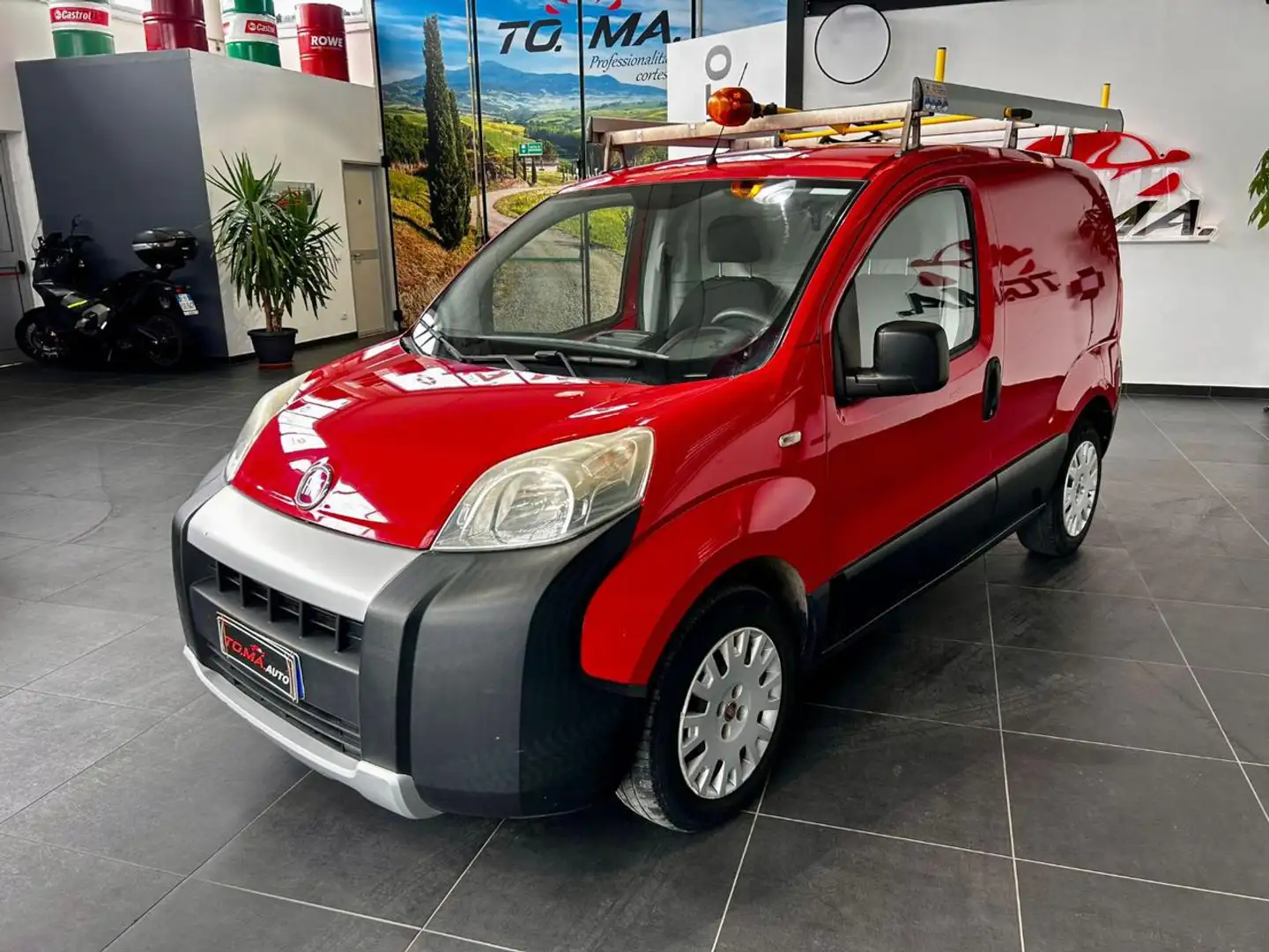 Fiat Fiorino 1.3 MJT 95CV Furgone E5+ Rojo - 1