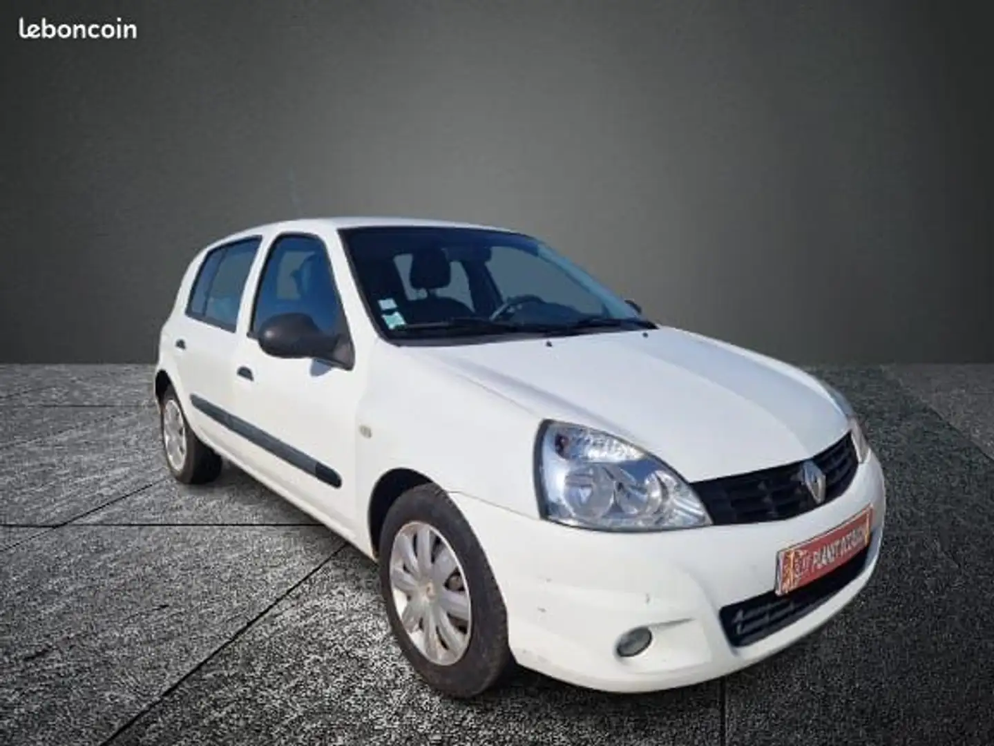 Renault Clio Campus 1.5 dci 1ère Main Blanc - 2