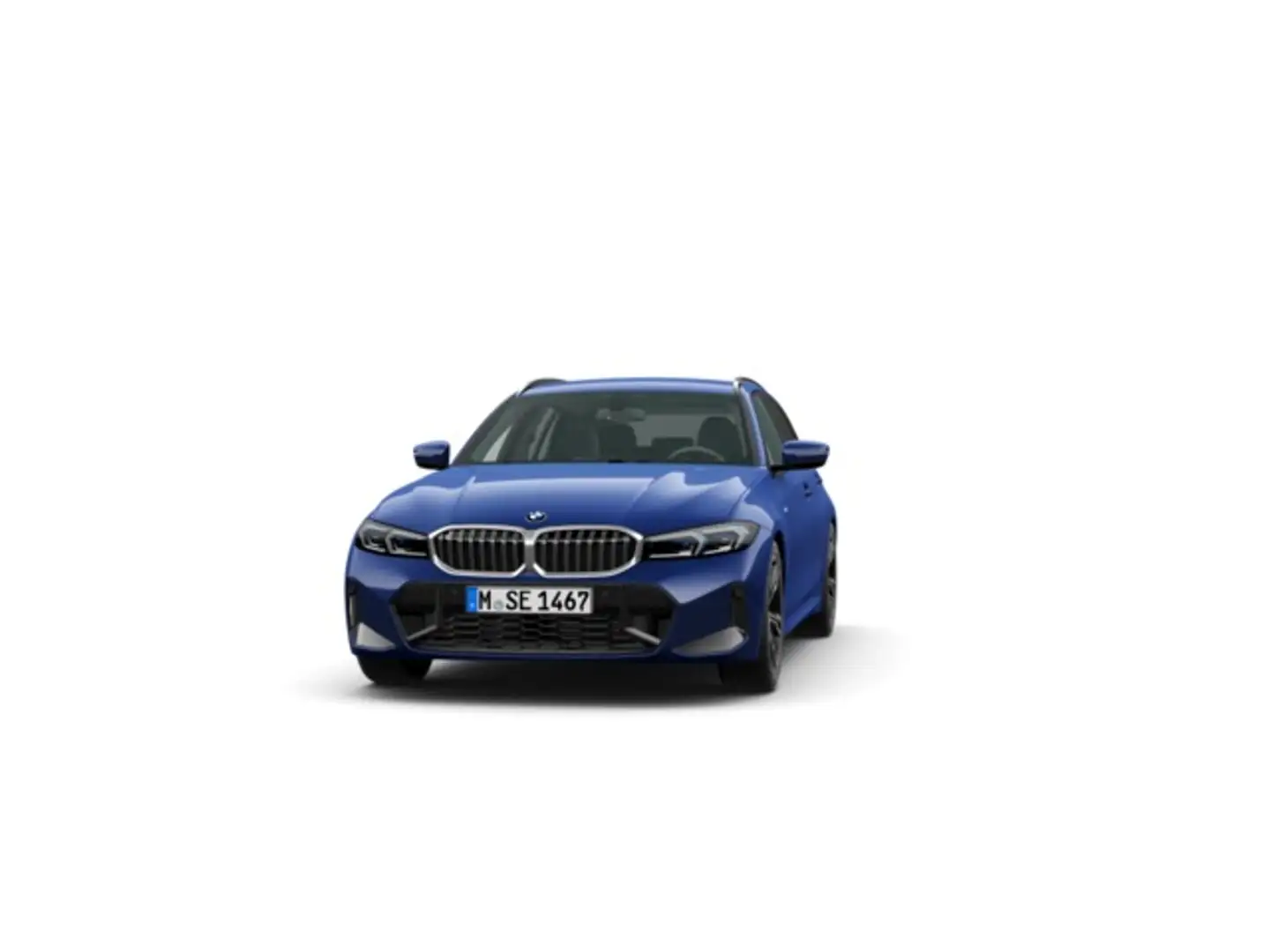 BMW 318 318dA Touring Blau - 1