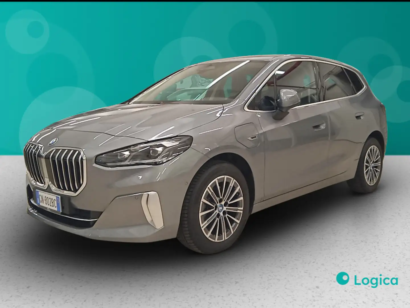 BMW 225 e xdrive Luxury auto Active Tourer Gris - 2