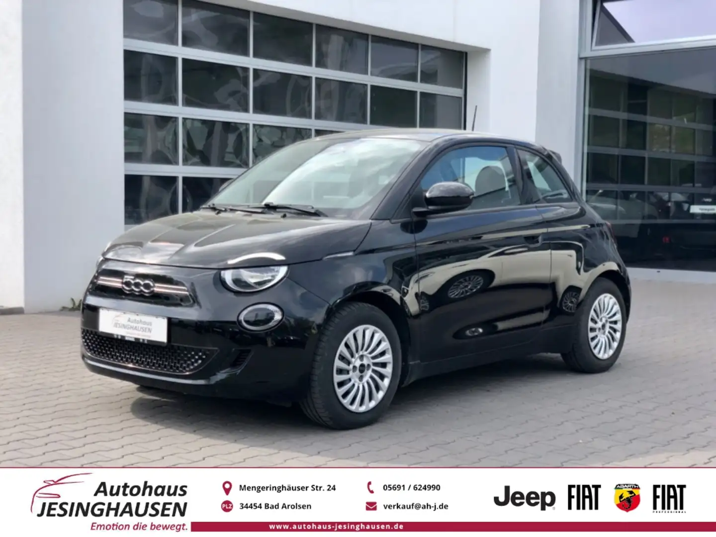 Fiat 500e Action+Shz.+Bluetooth+Tempomat Negru - 1