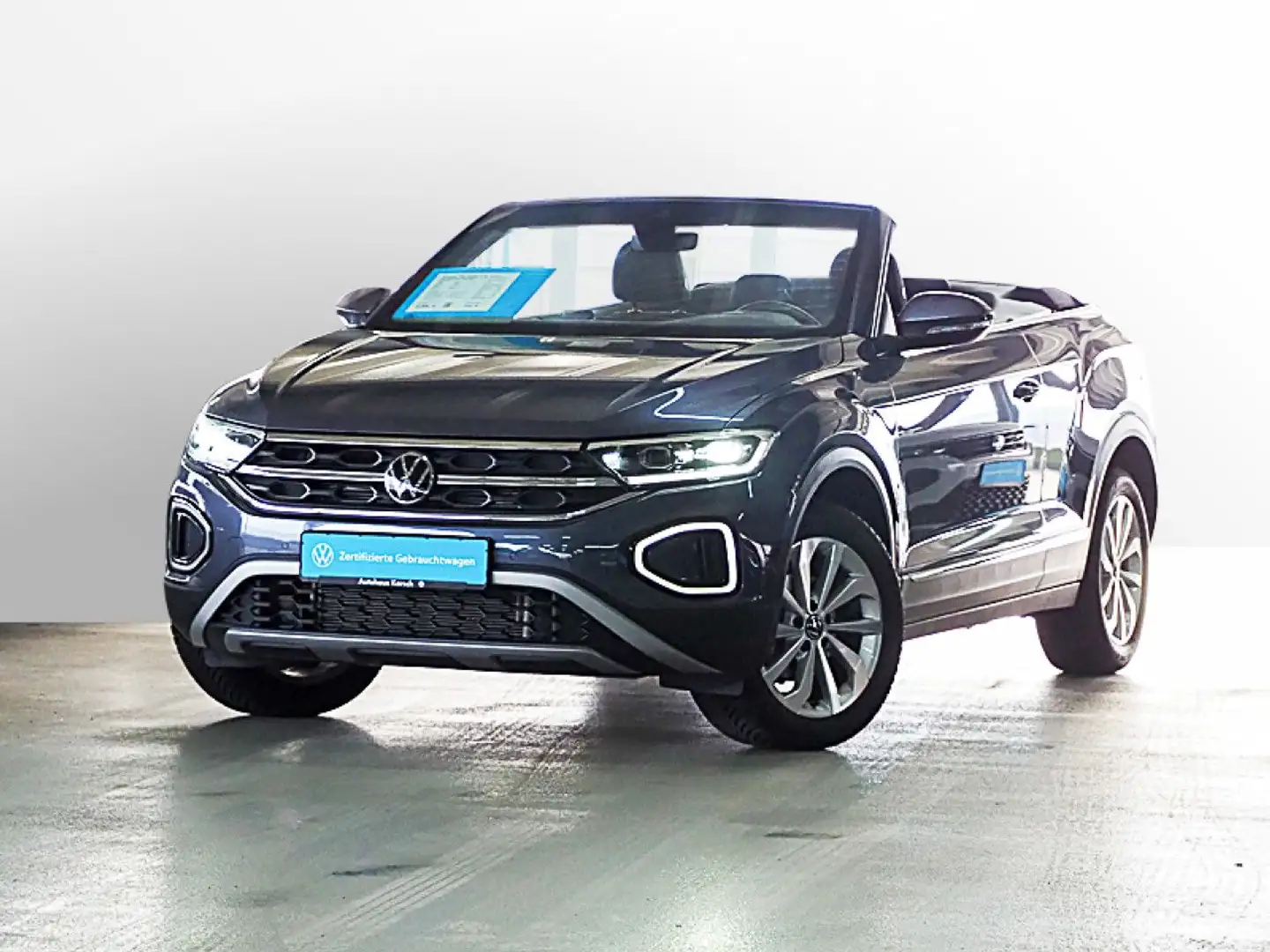 Volkswagen T-Roc Cabriolet 1.5 TSI DSG Style NAVI, ACC, SHZ, Grau - 2