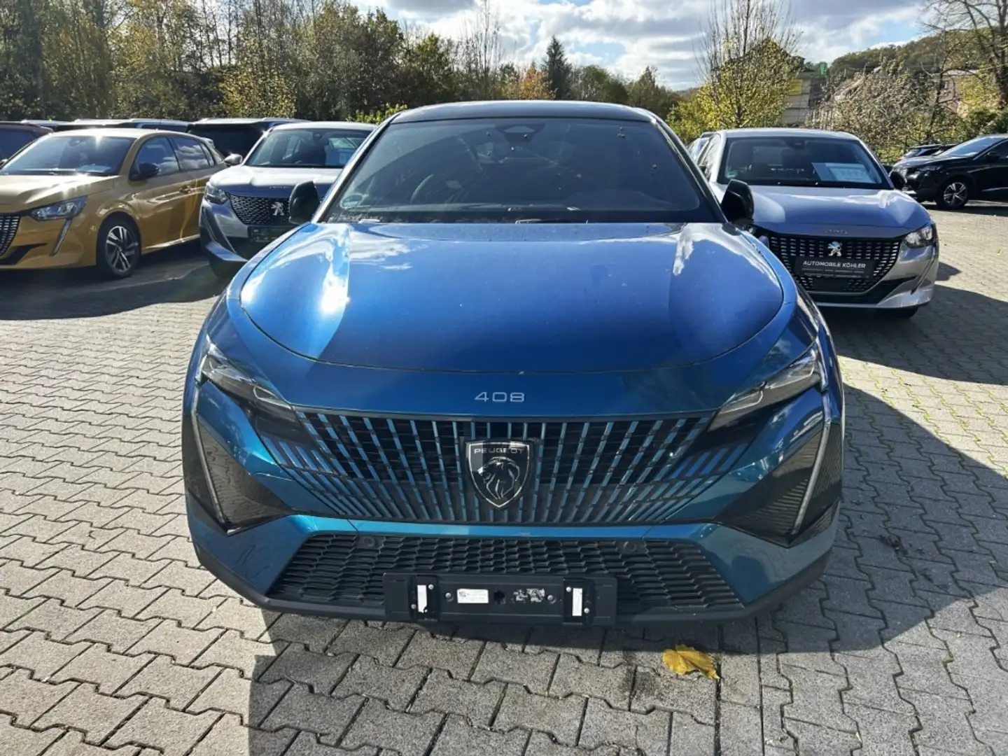 Peugeot 408 GT PureTech 130 EAT8 AHK-abnehmbar El. Panodach Na Bleu - 2