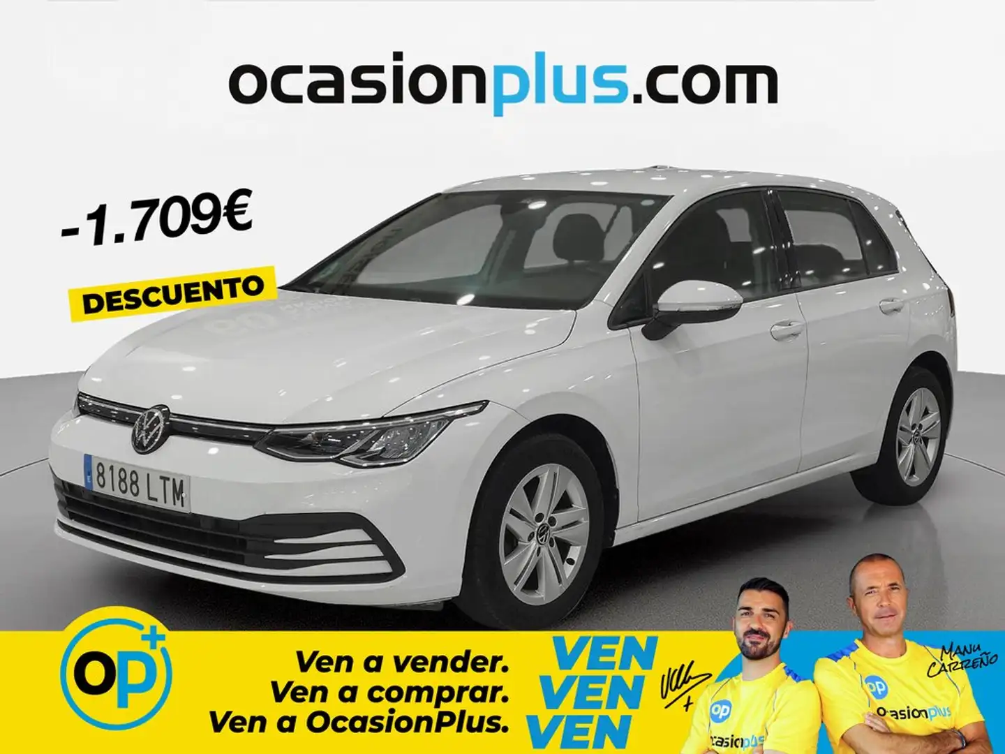 Volkswagen Golf 2.0TDI 85kW Blanco - 1