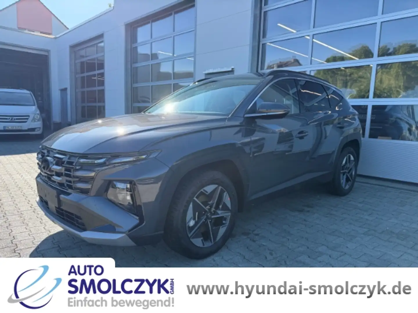 Hyundai TUCSON TREND 1.6 48V 4WD KRELL+LEDPAKET+KAMERA+ Grijs - 1