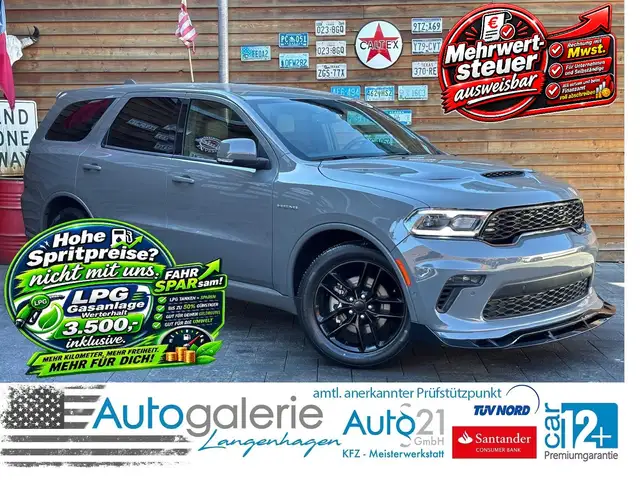 Dodge Durango 5,7L R/T RWD 6S. 10´´ Display LPG