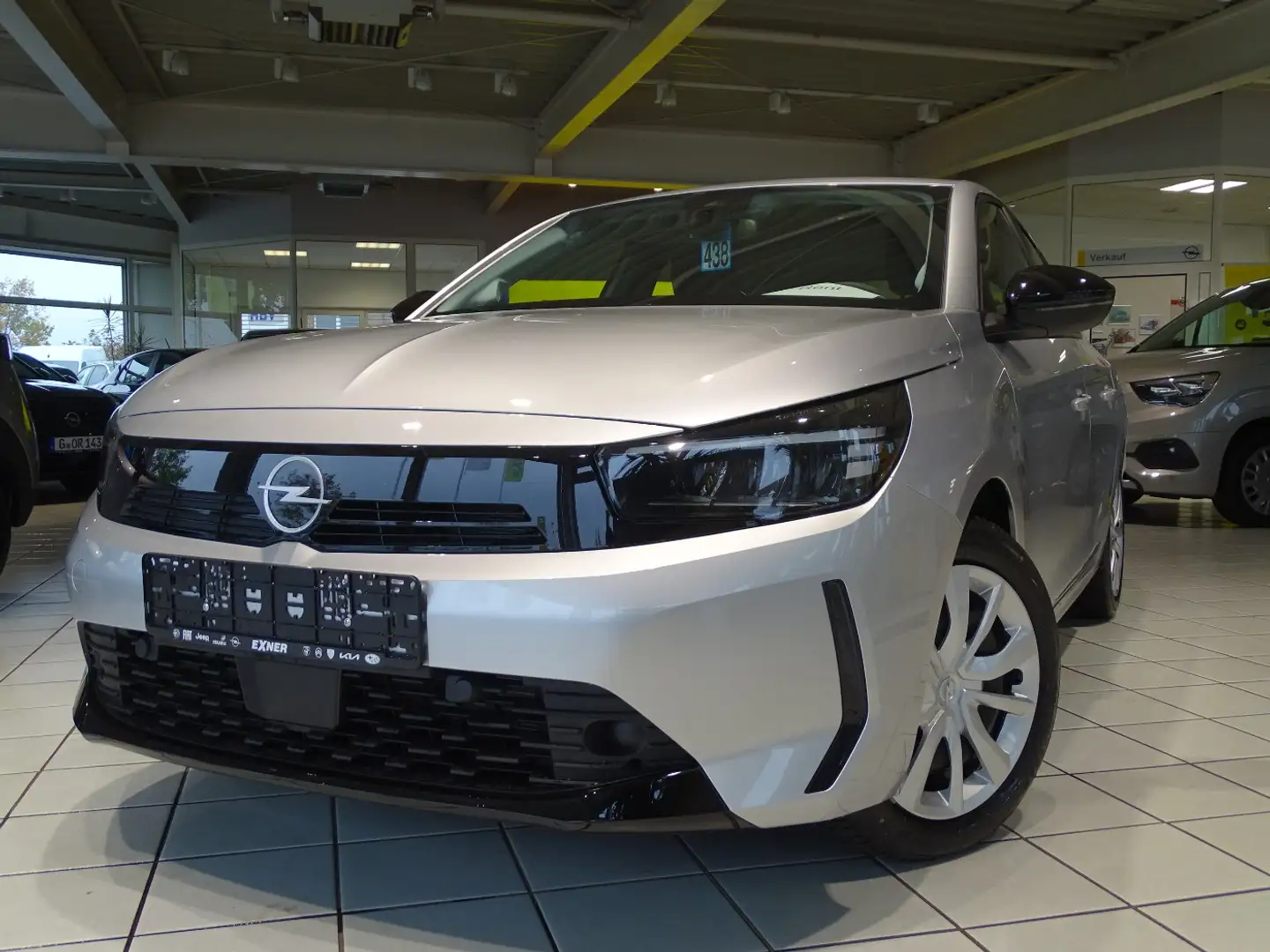 Opel Corsa F 1.2 Klimaanlage, LED, Sitzheizung Silber - 2