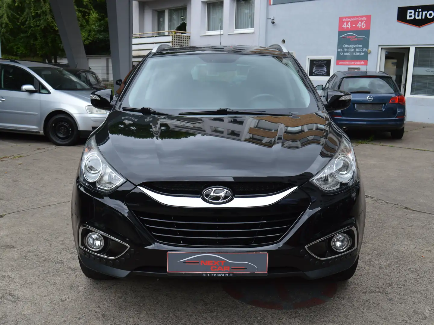 Hyundai iX35 1.6 2WD 5 Star Edition*Teilleder*AHK*Sitzheizung* Black - 2