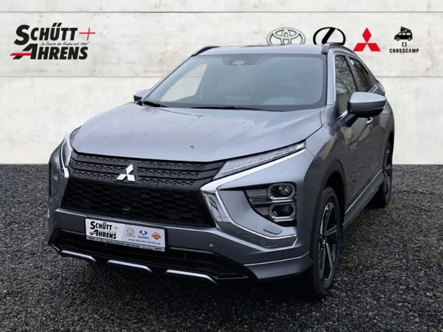 Mitsubishi Eclipse Cross 2.4 PHEV Select PDCv+h Navi Keyless Klima SHZ LED Grau - 2