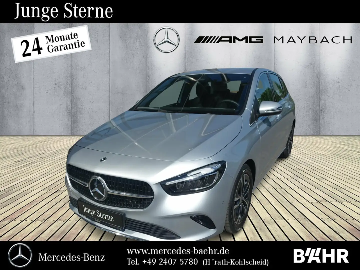 Mercedes-Benz B 180 B 180 Progressive/MBUX-Navi/LED/RFK/SHZ/LMR17" Silber - 1
