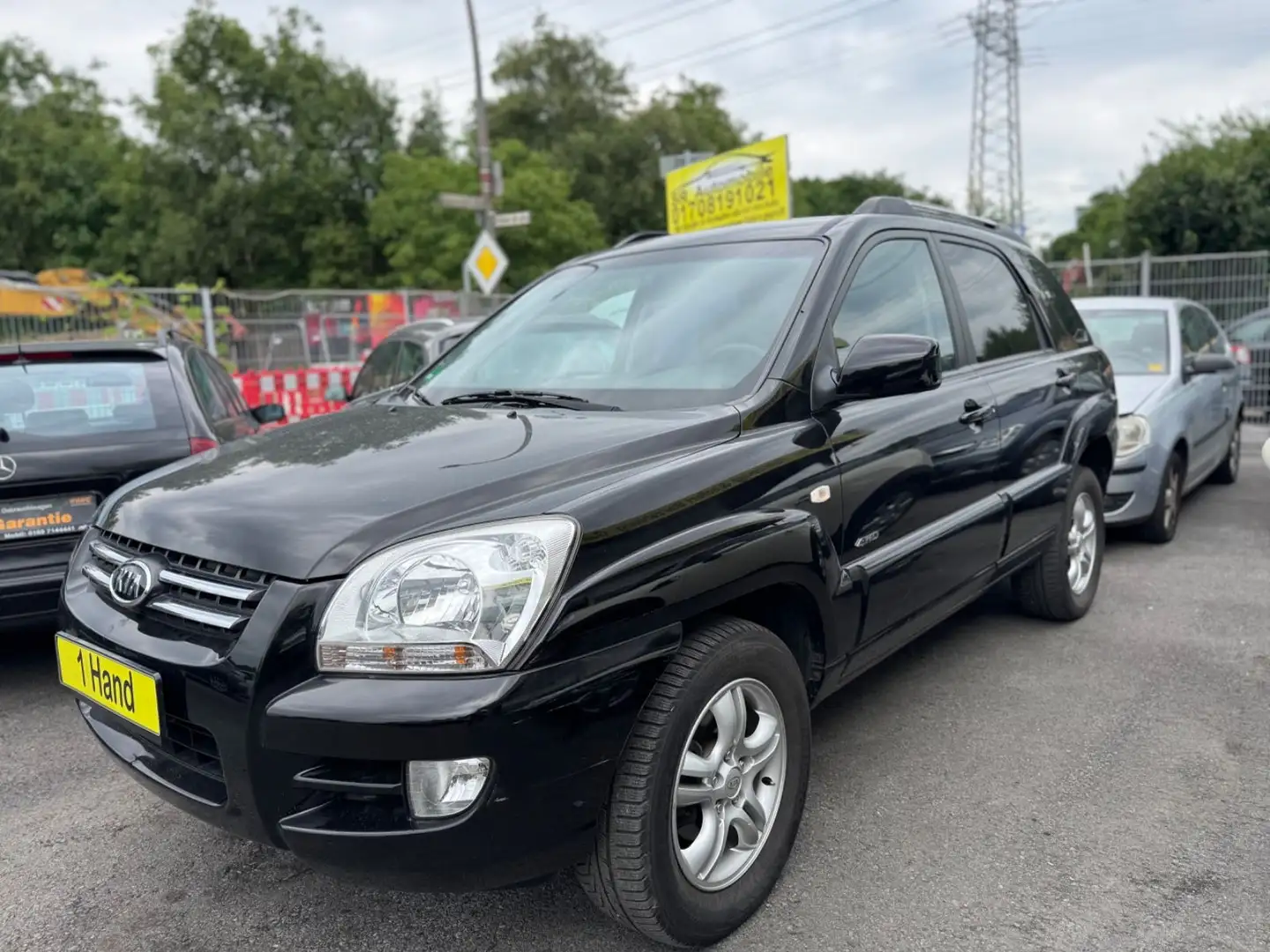 Kia Sportage LX 4WD*1HAND*KLIMA*SHZ*LEDERSITZE* Nero - 2