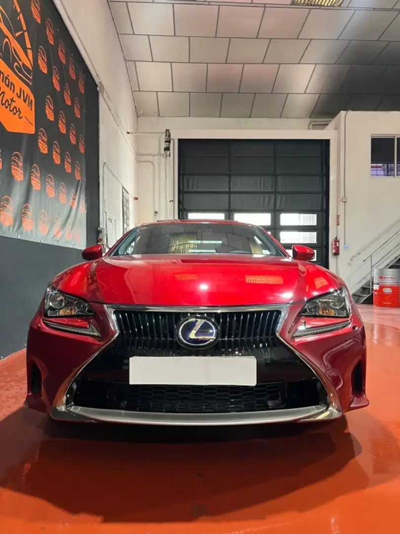 Lexus RC 300h Executive Rojo - 2