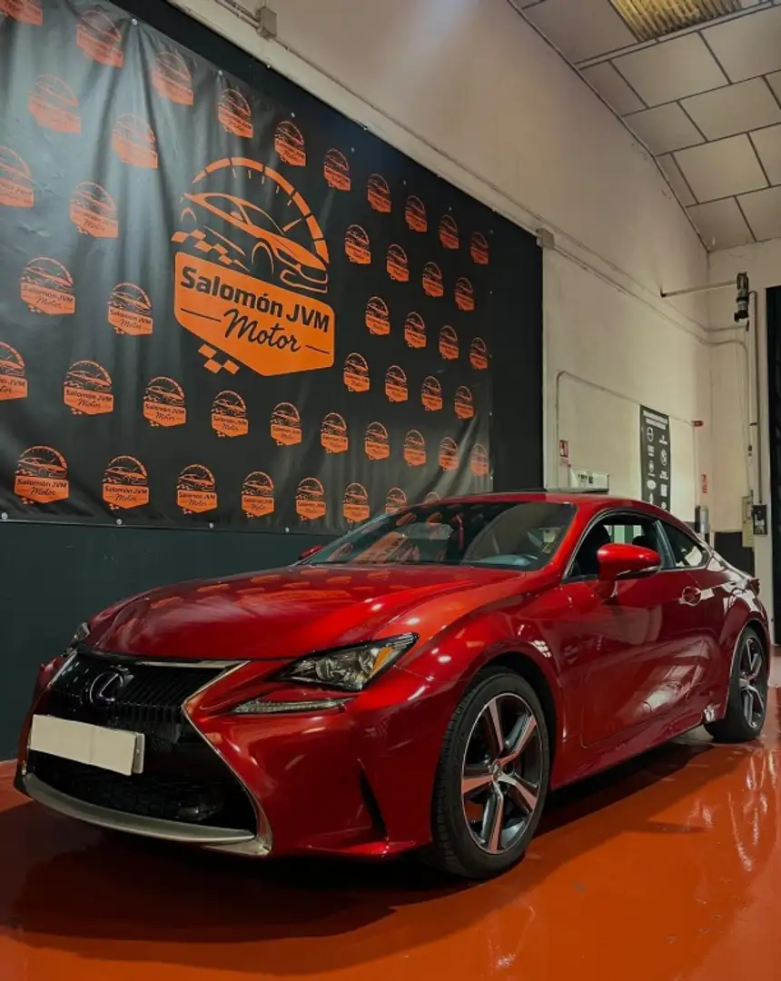 Lexus RC 300h Executive Rojo - 1