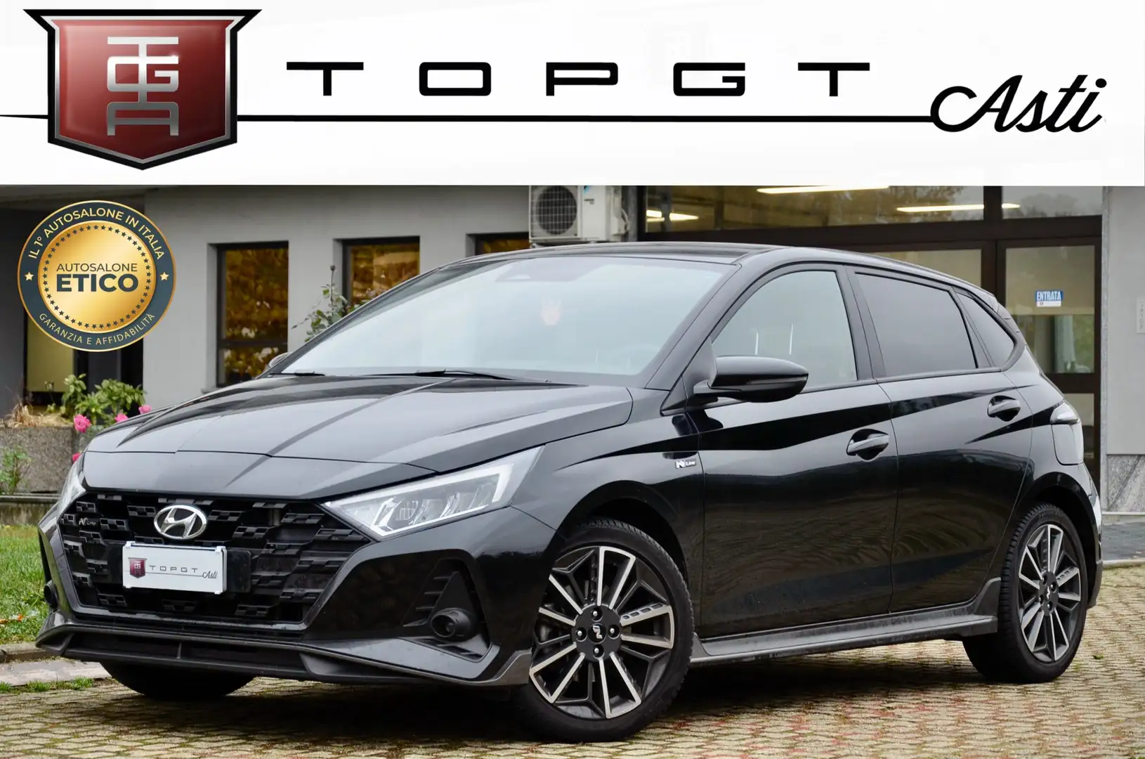 Hyundai i20 1.0 t-gdi 48V NLine 120cv GAR. UFFICIALE, PERMUTE Nero - 1