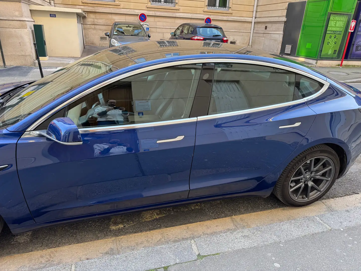 Tesla Model 3 MODEL 3 Standard Range Plus RWD Bleu - 2
