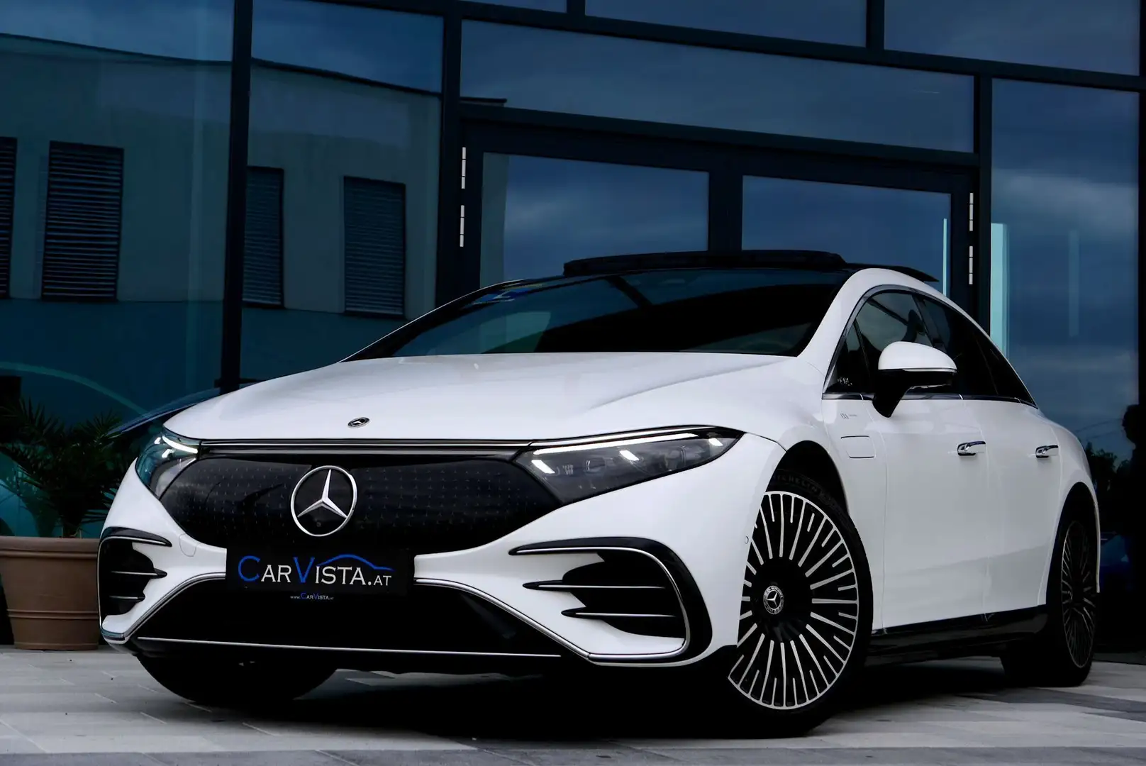 Mercedes-Benz EQS 450+ 107,8kWh Aut. AMG LINE *Premium Plus & Hinte Weiß - 2