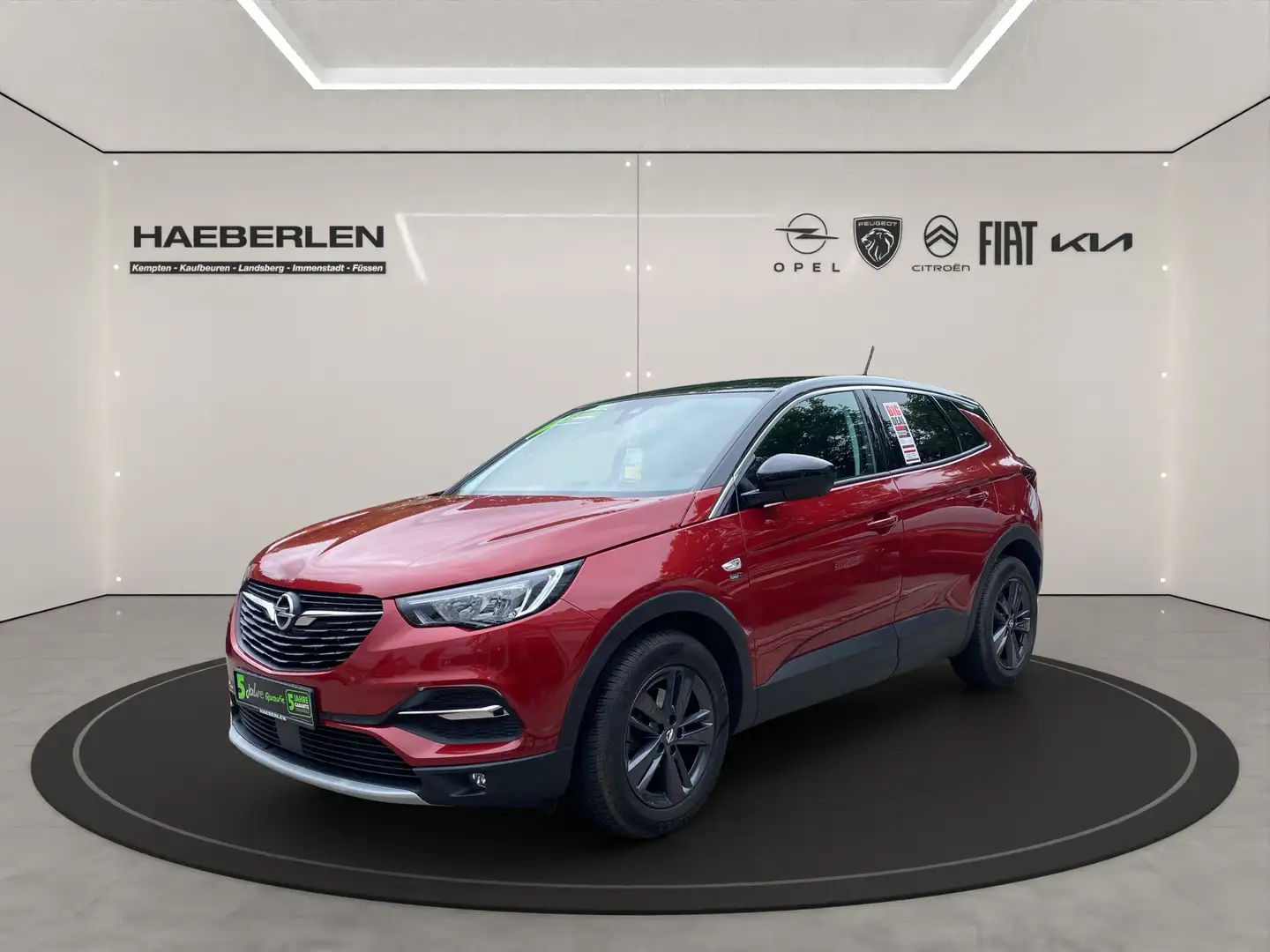 Opel Grandland 1.2 Turbo  2020 LED+SHZ+2xKlima+Kam. Rojo - 2