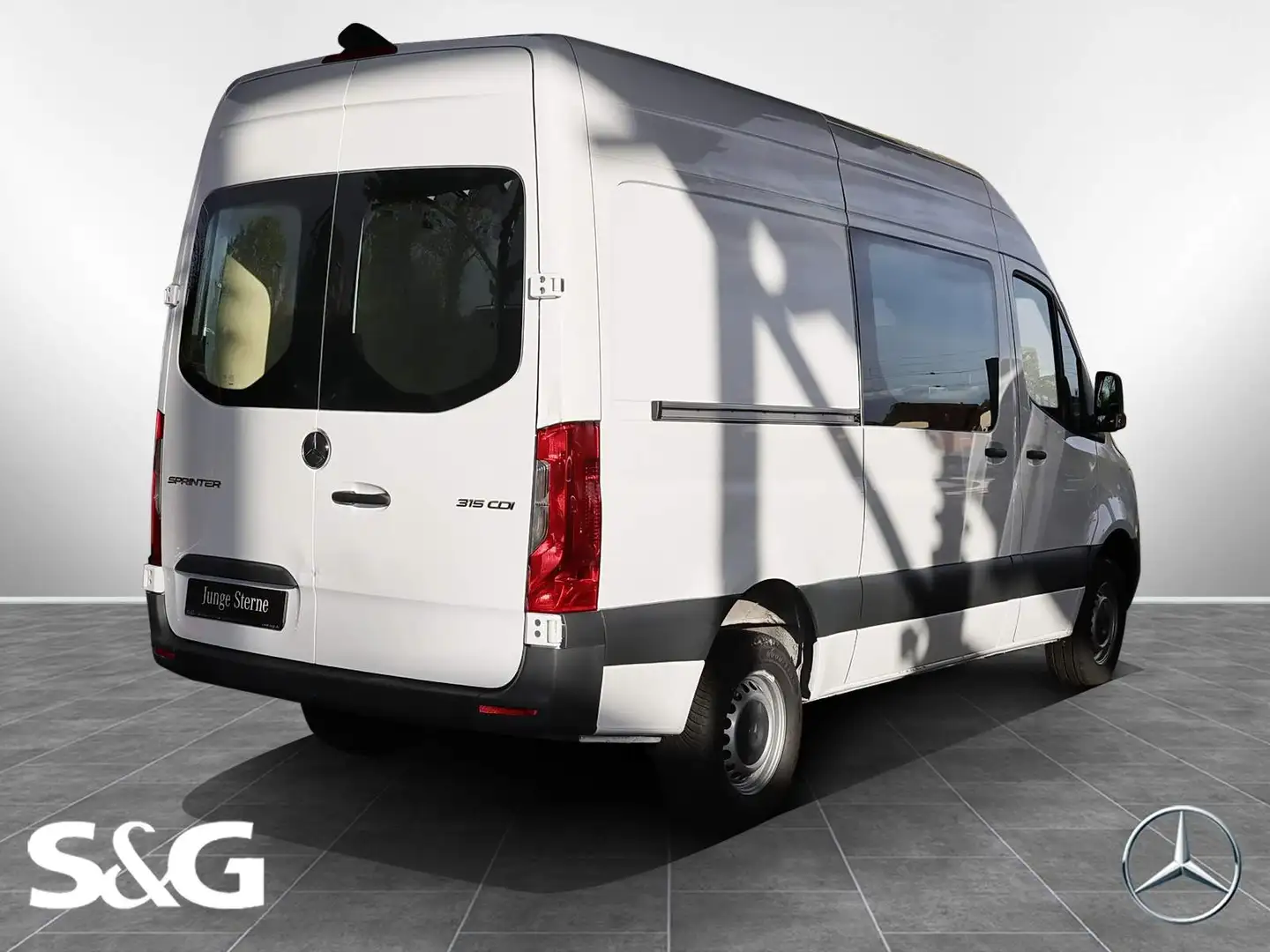 Mercedes-Benz Sprinter 315 CDI Kasten Hochdach Standard RüKam Blanc - 2