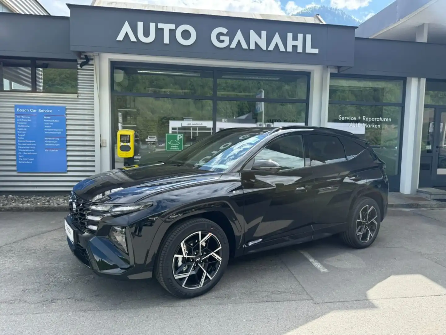 Hyundai TUCSON NX4 N Line 1,6 T-GDi PHEV 4WD AT t7pl2-P22/23/25-O20 Schwarz - 2