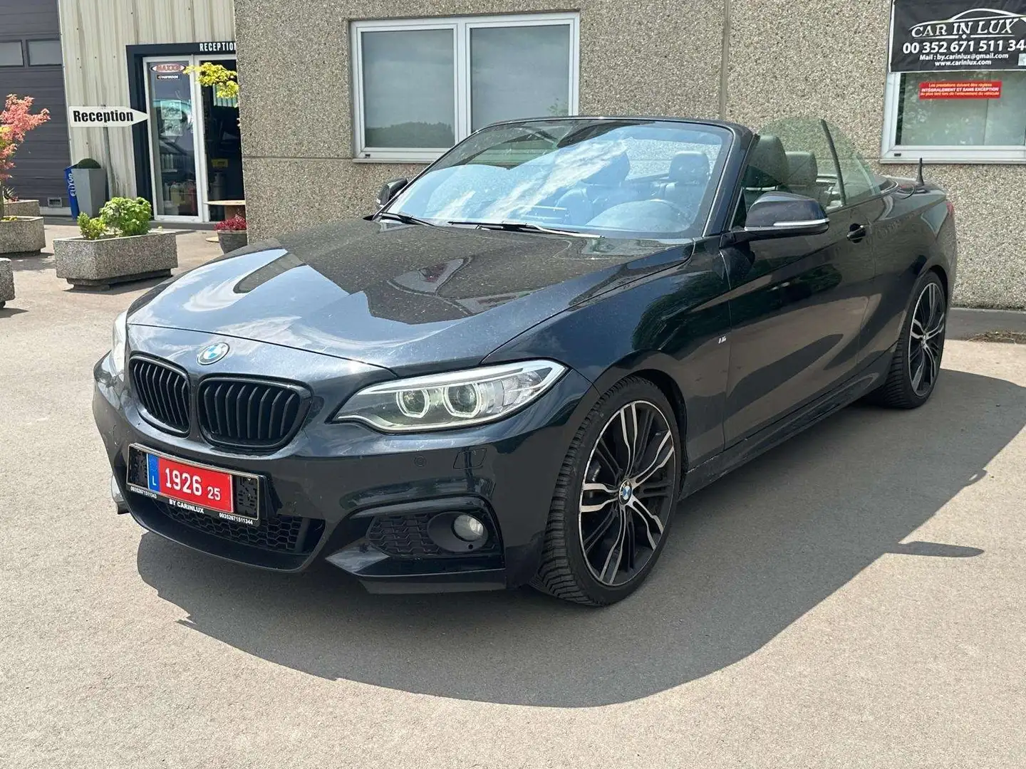 BMW 220 Cabriolet dA Pack M Noir - 1