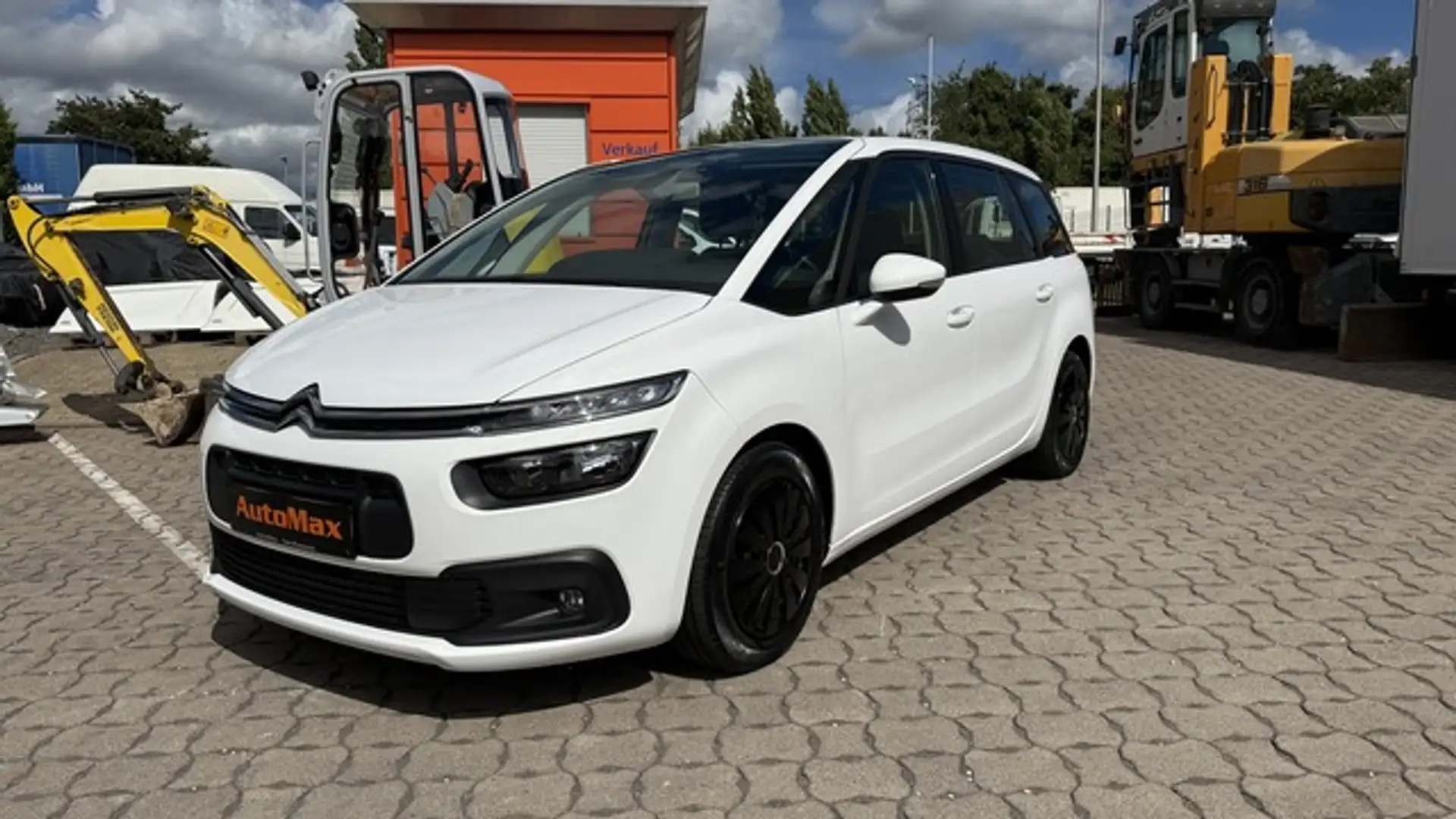 Citroen Grand C4 Picasso Spacetourer 7 Sitzer Klima SHZ Weiß - 1