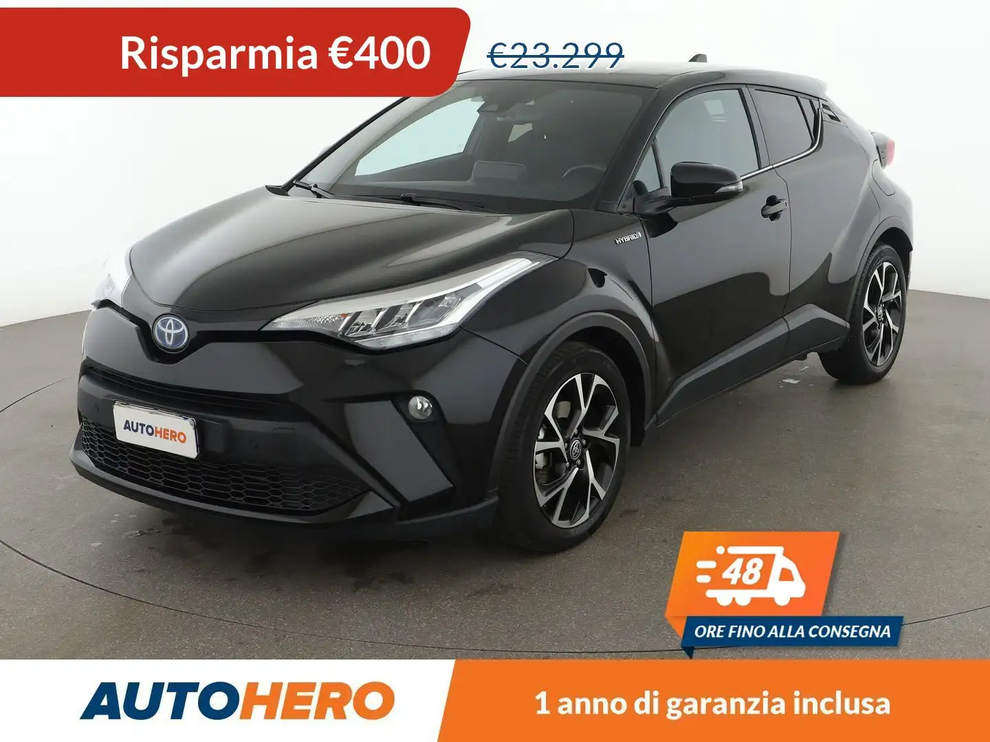 Toyota C-HR 2.0 Hybrid Trend  FHEV Nero - 1