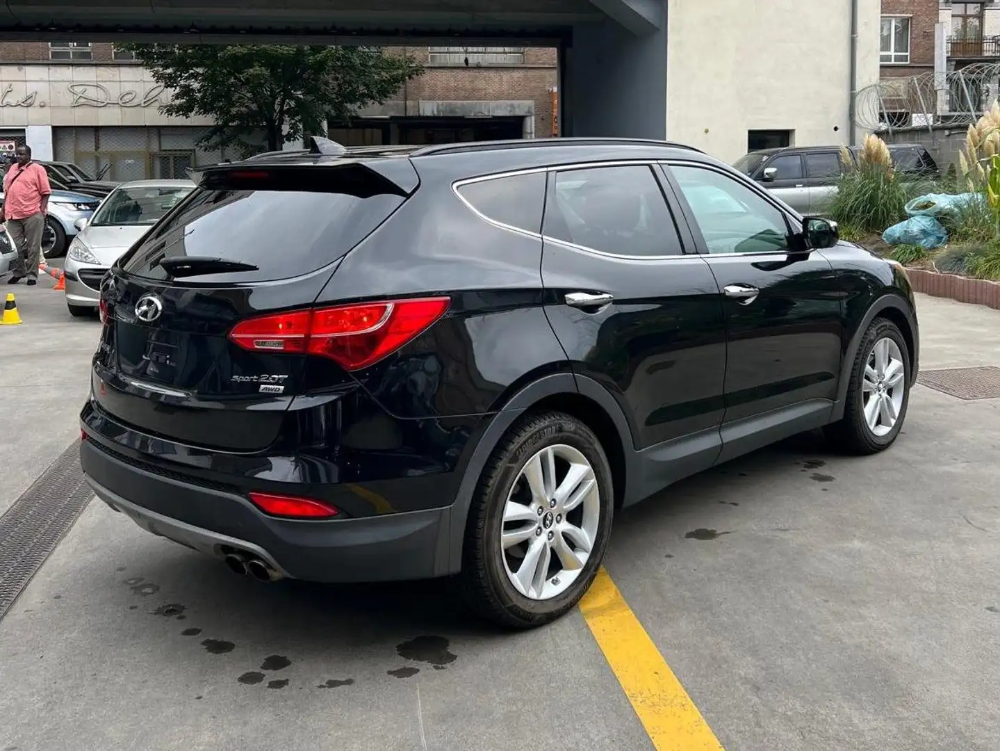 Hyundai SANTA FE FULLY LOADED-4WD-ONLY FOR EXPORT OUT OF EUROPE Schwarz - 2