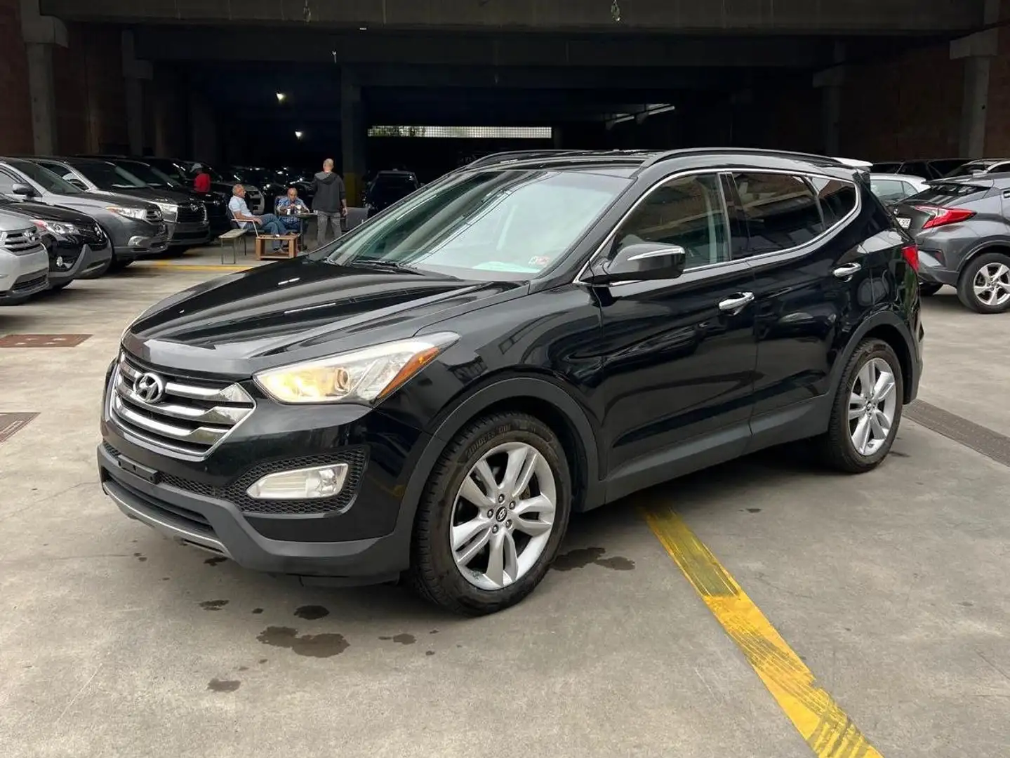 Hyundai SANTA FE FULLY LOADED-4WD-ONLY FOR EXPORT OUT OF EUROPE Schwarz - 1