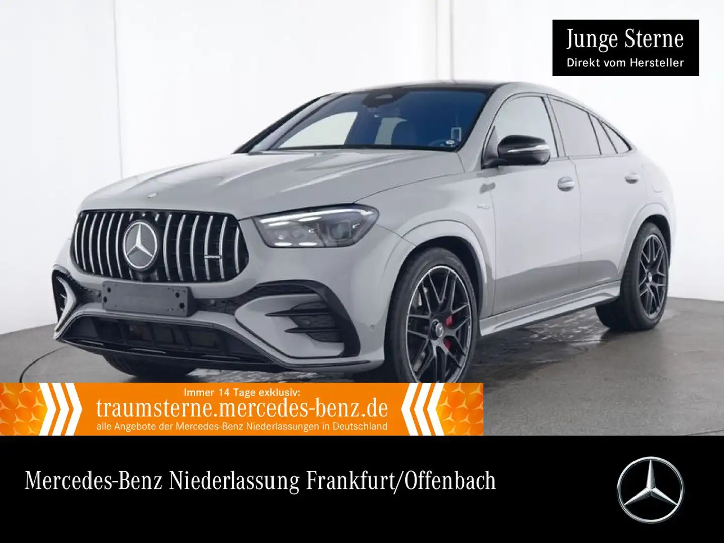 Mercedes-Benz GLE 53 AMG GLE 53 HYBRID Coupé 4M NIGHT+PANO+360+AHK+22"+HUD Grau - 1