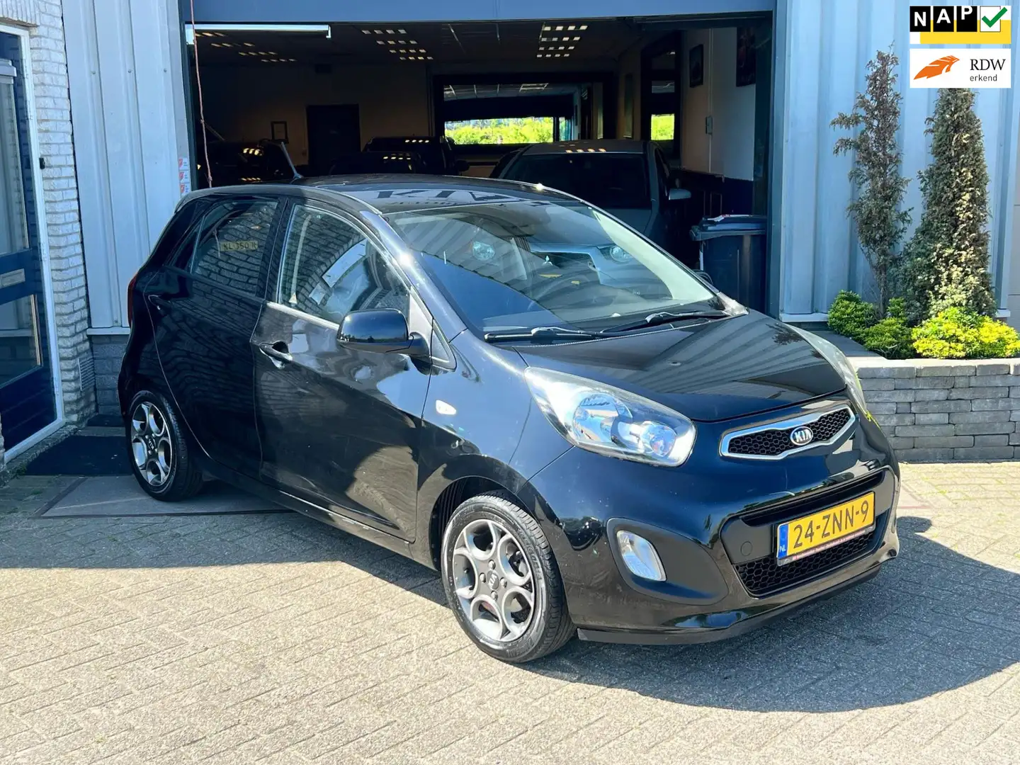 Kia Picanto 1.0 CVVT Comfort Pack| Airco Schwarz - 1